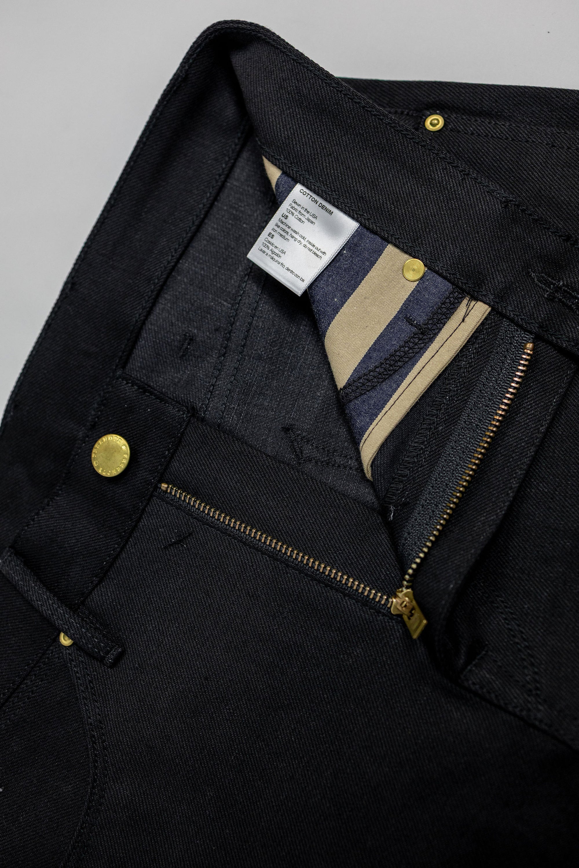 Freenote Cloth Wilkes - 14oz Aces High Black Denim