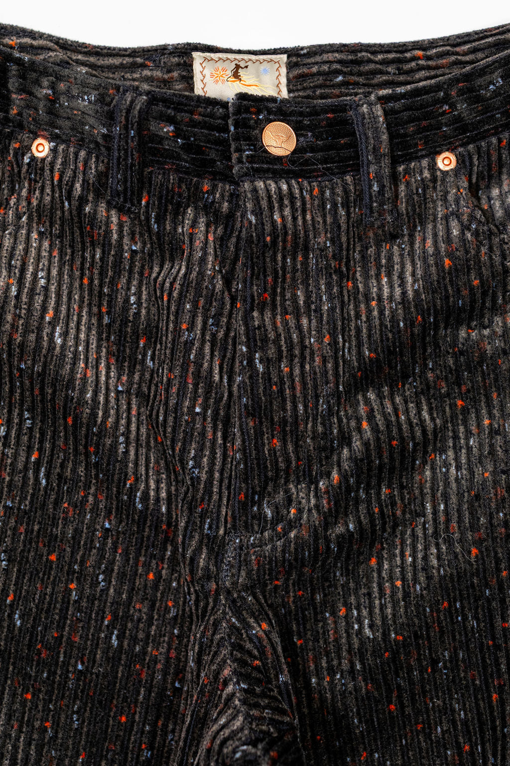 Wythe Italian Donegal 5-Pocket Corduroy - Night Sky