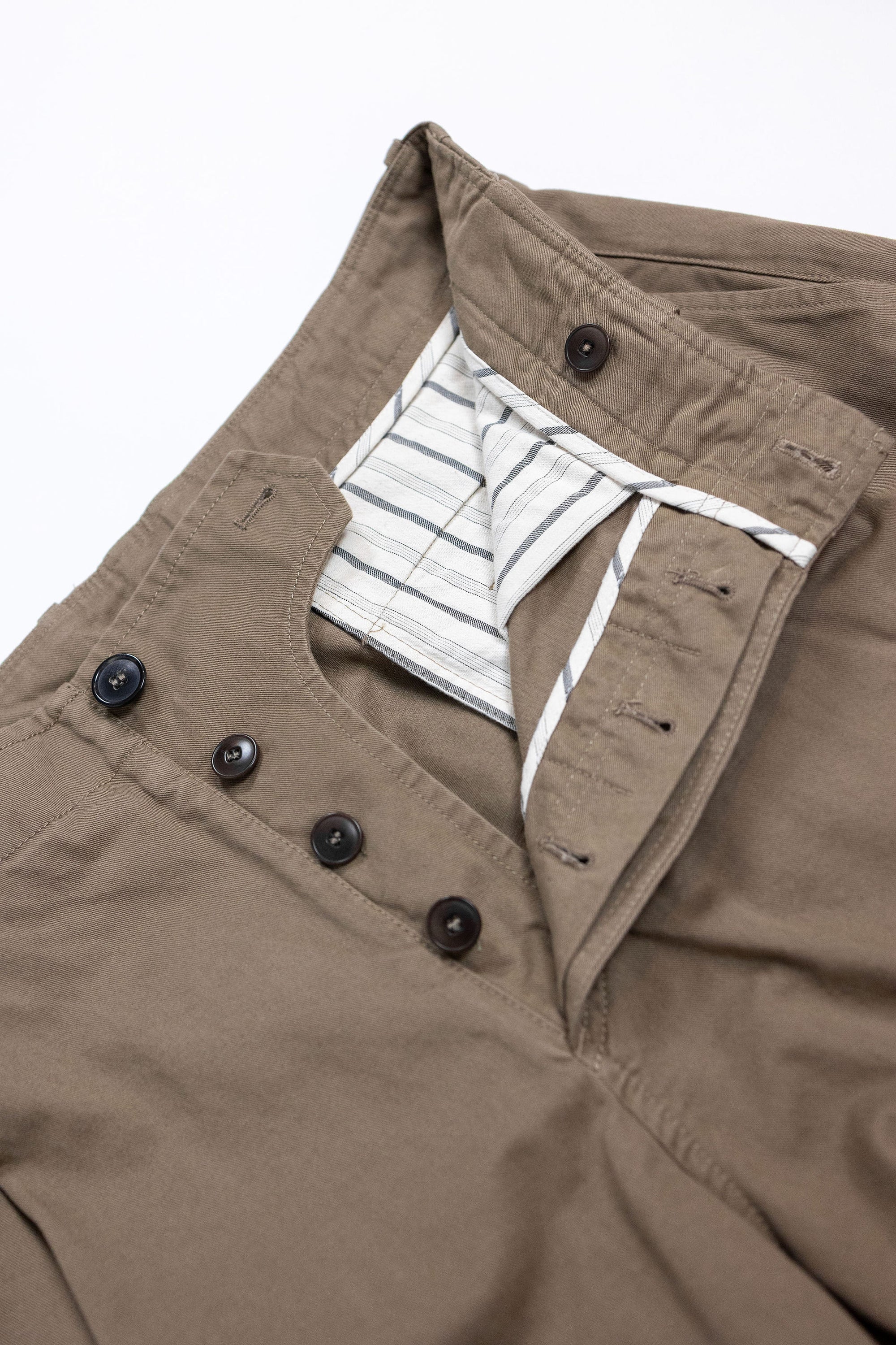 Hansen Garments Bobby Wide Pleated Trousers - Beige