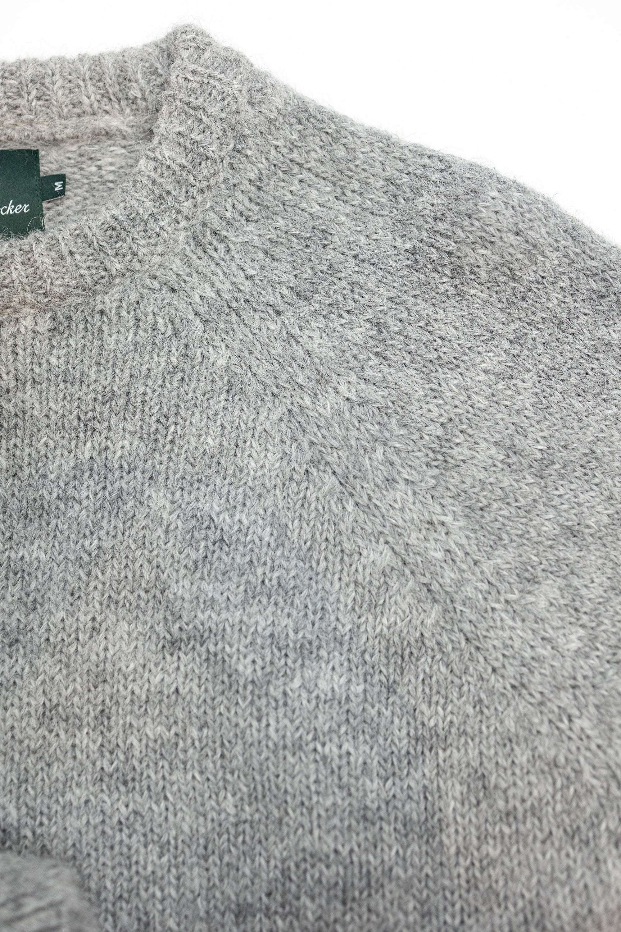 Knickerbocker Bud Alpaca Sweater - Fog Grey