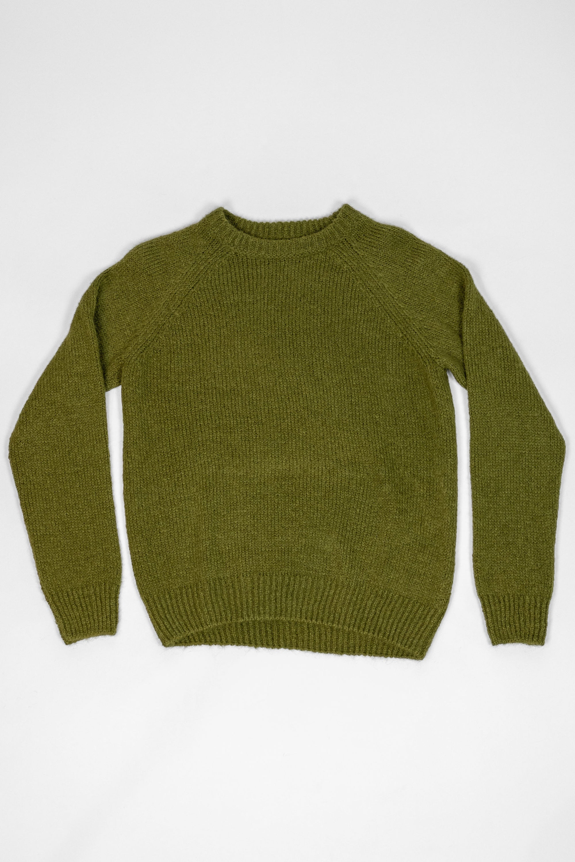 Knickerbocker Bud Alpaca Sweater - Chartreuse