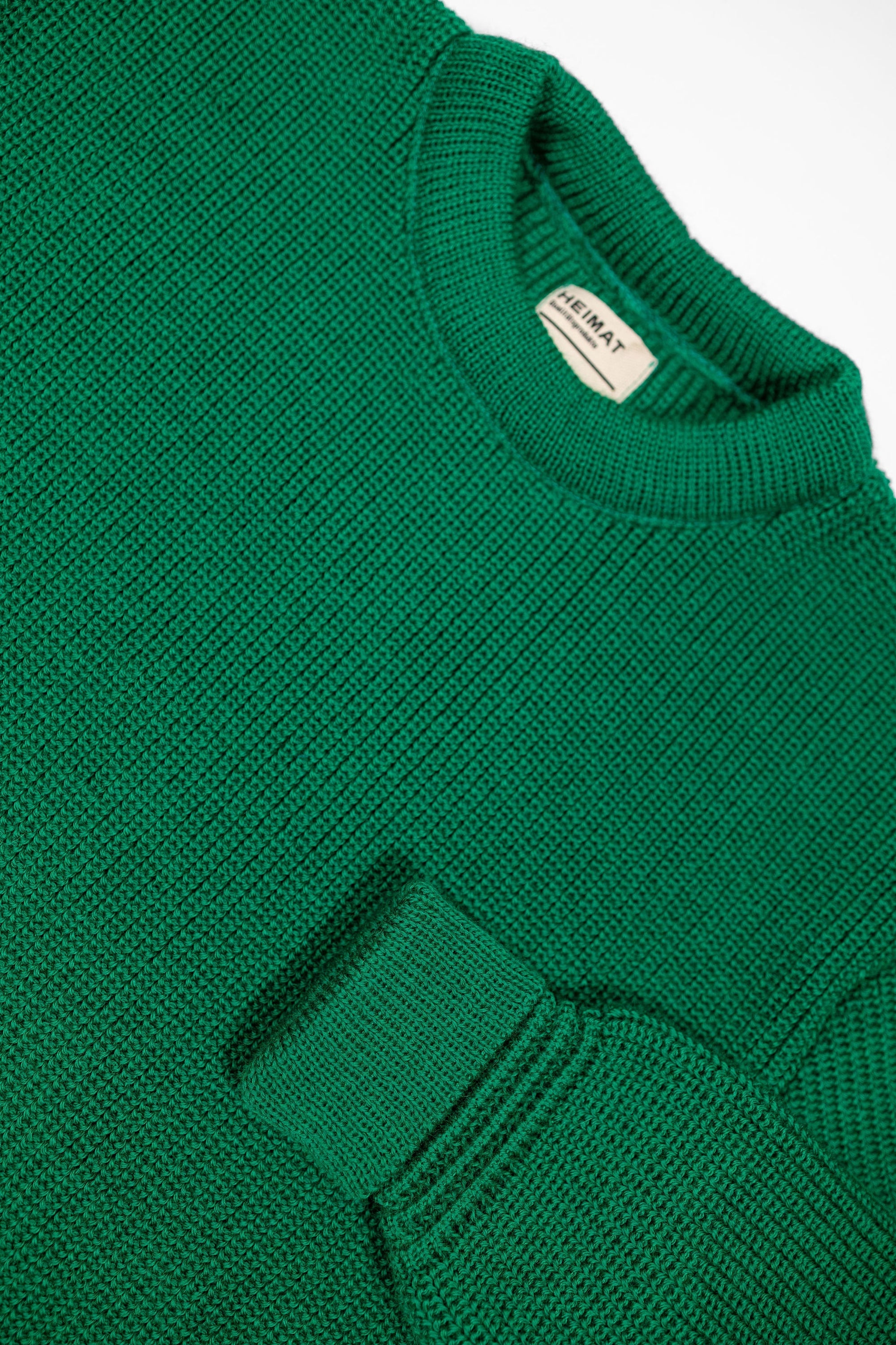 Heimat Textil Signal Sweater - Kelly Green