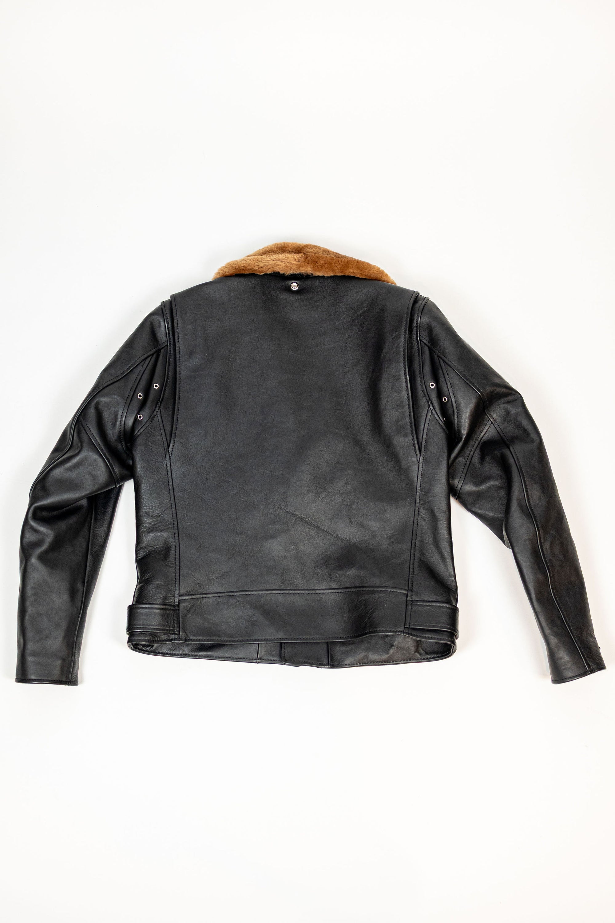 Y'2 SHR-58 Sumi Dyed Double Riders Jacket