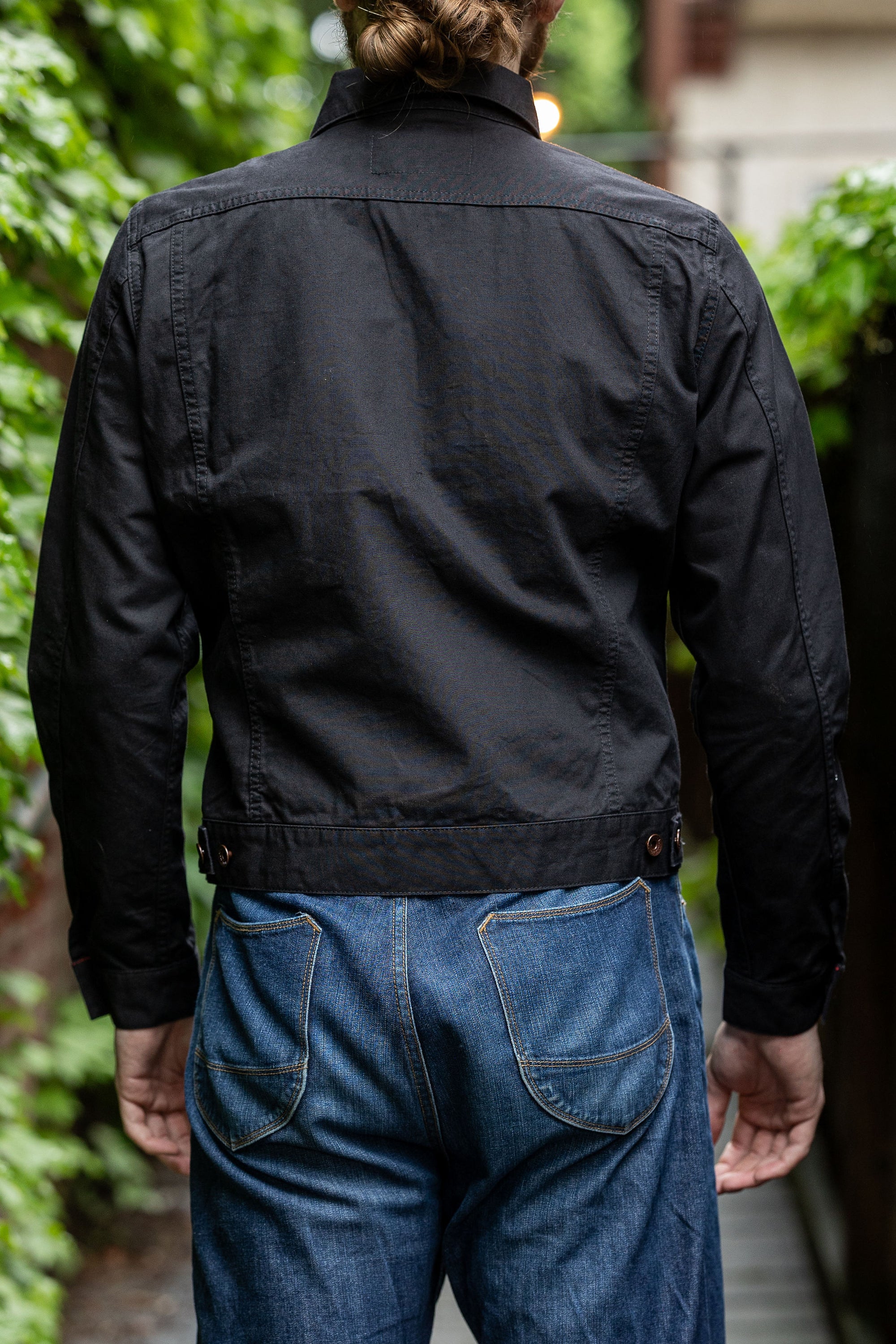 Iron Heart IHJ-147-BLK 9oz Canvas Type III Jacket - Black