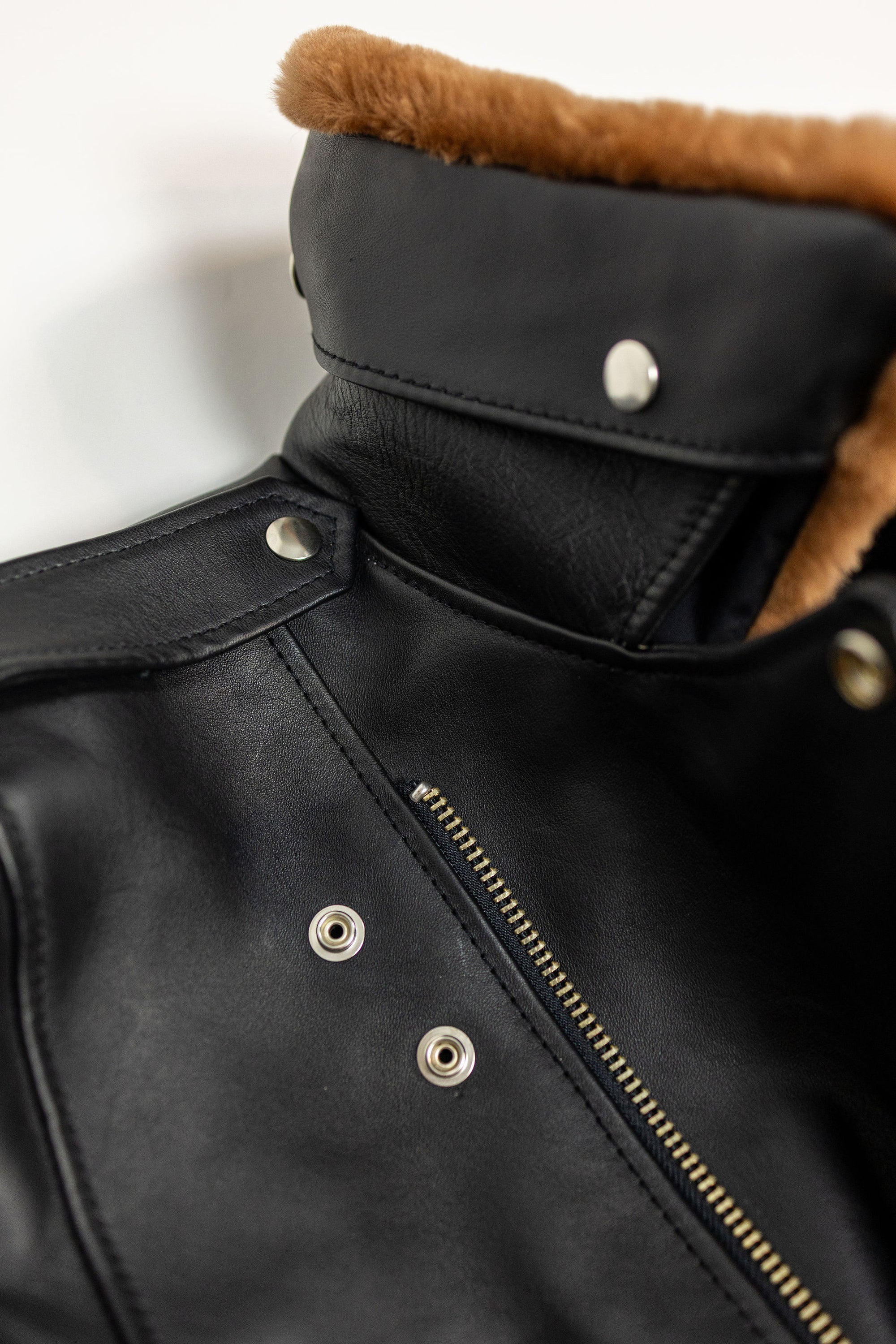 Y'2 SHR-58 Sumi Dyed Double Riders Jacket