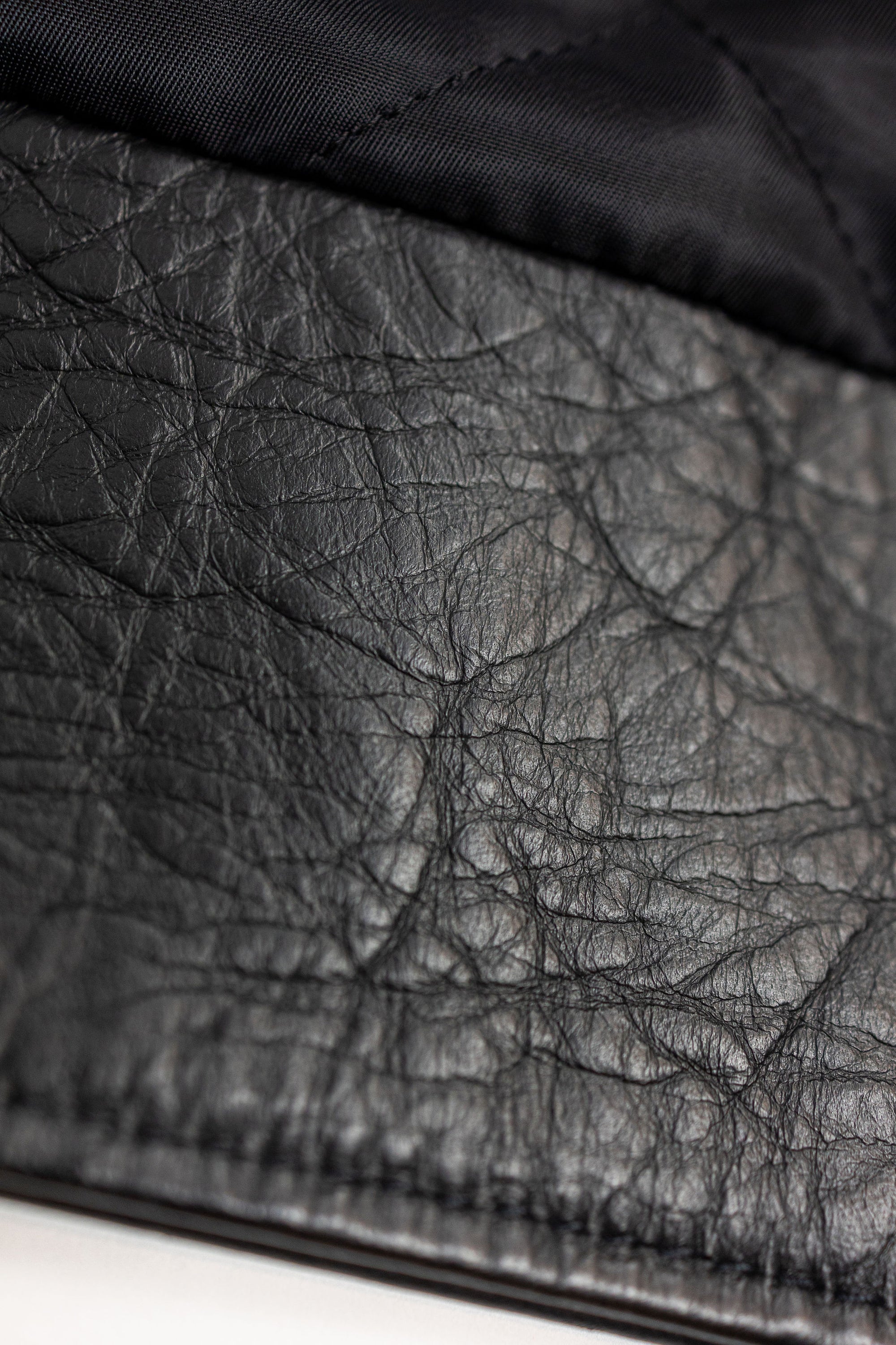 Y'2 SHR-58 Sumi Dyed Double Riders Jacket