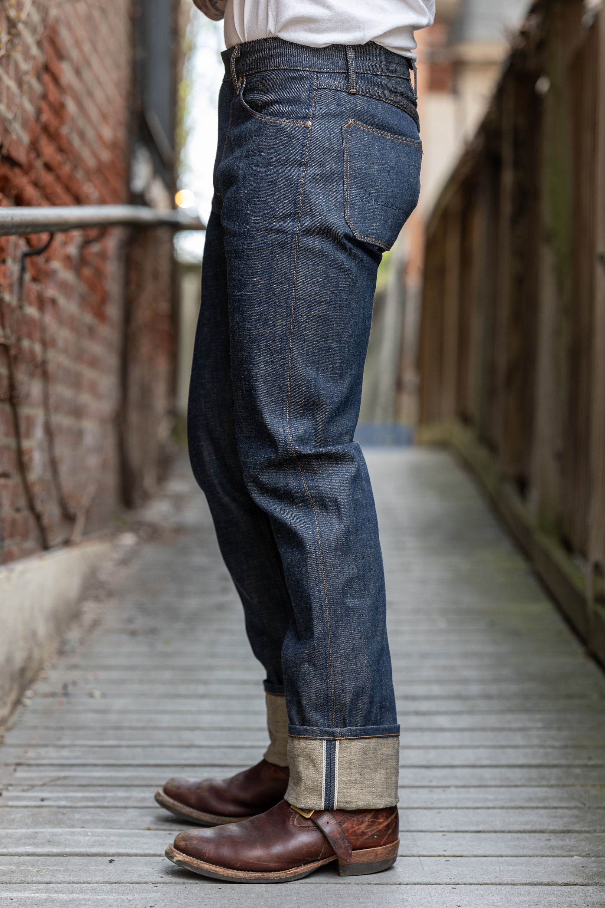 Freenote Cloth Wilkes - 13oz Natural Indigo