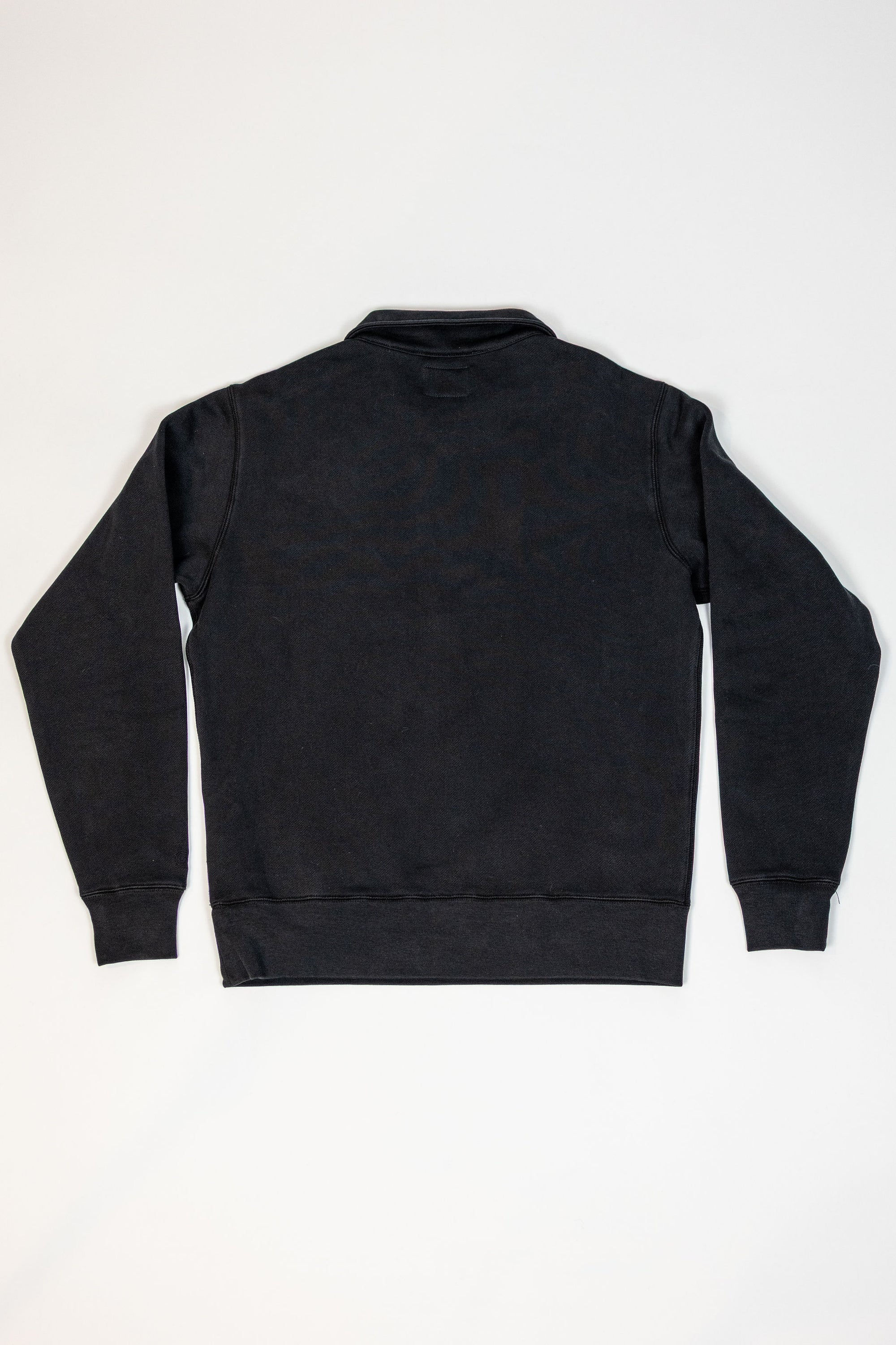Knickerbocker Stadium Loft Knit Quarter Zip - Black
