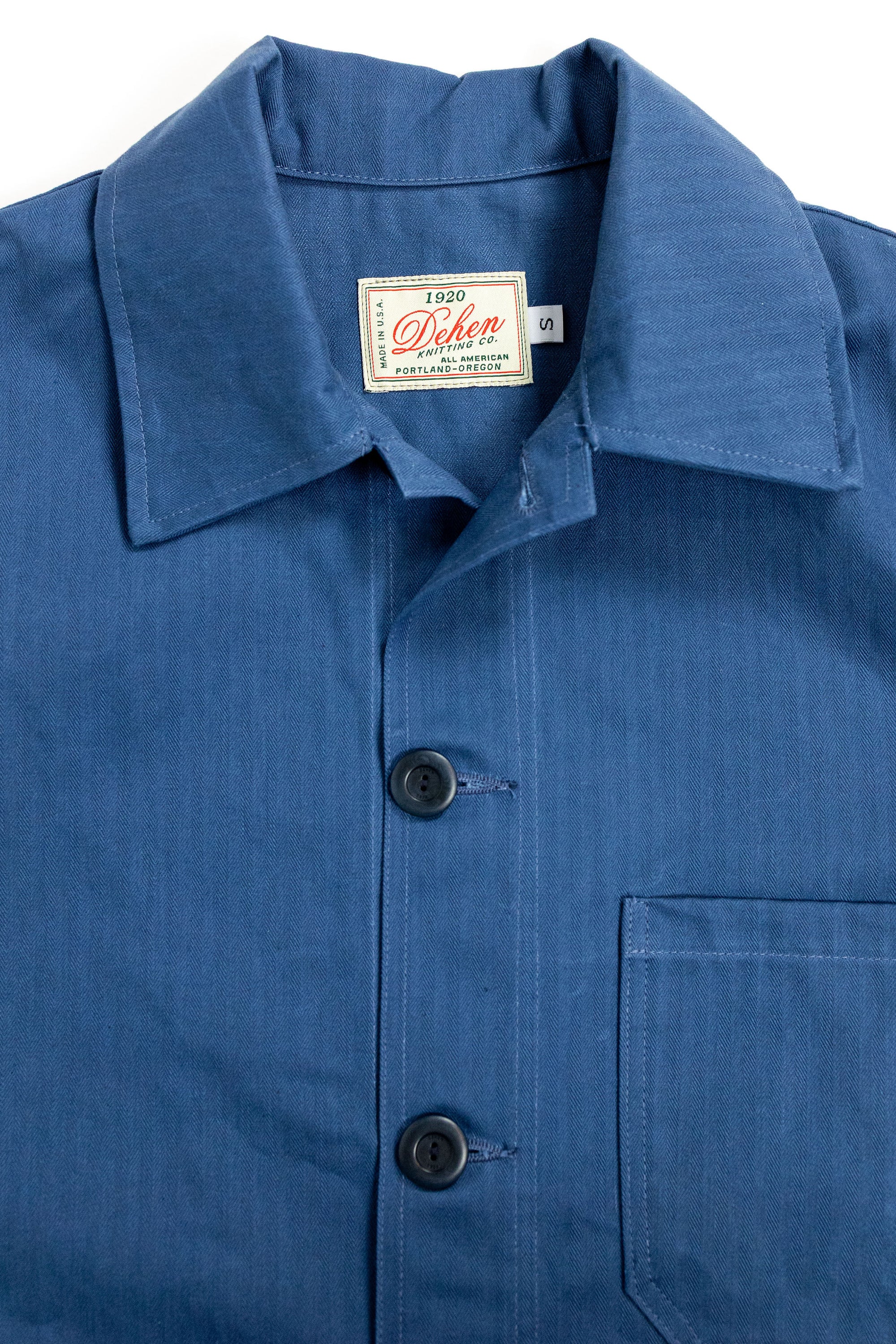 Dehen 1920 Chore Coat - Mock Blue