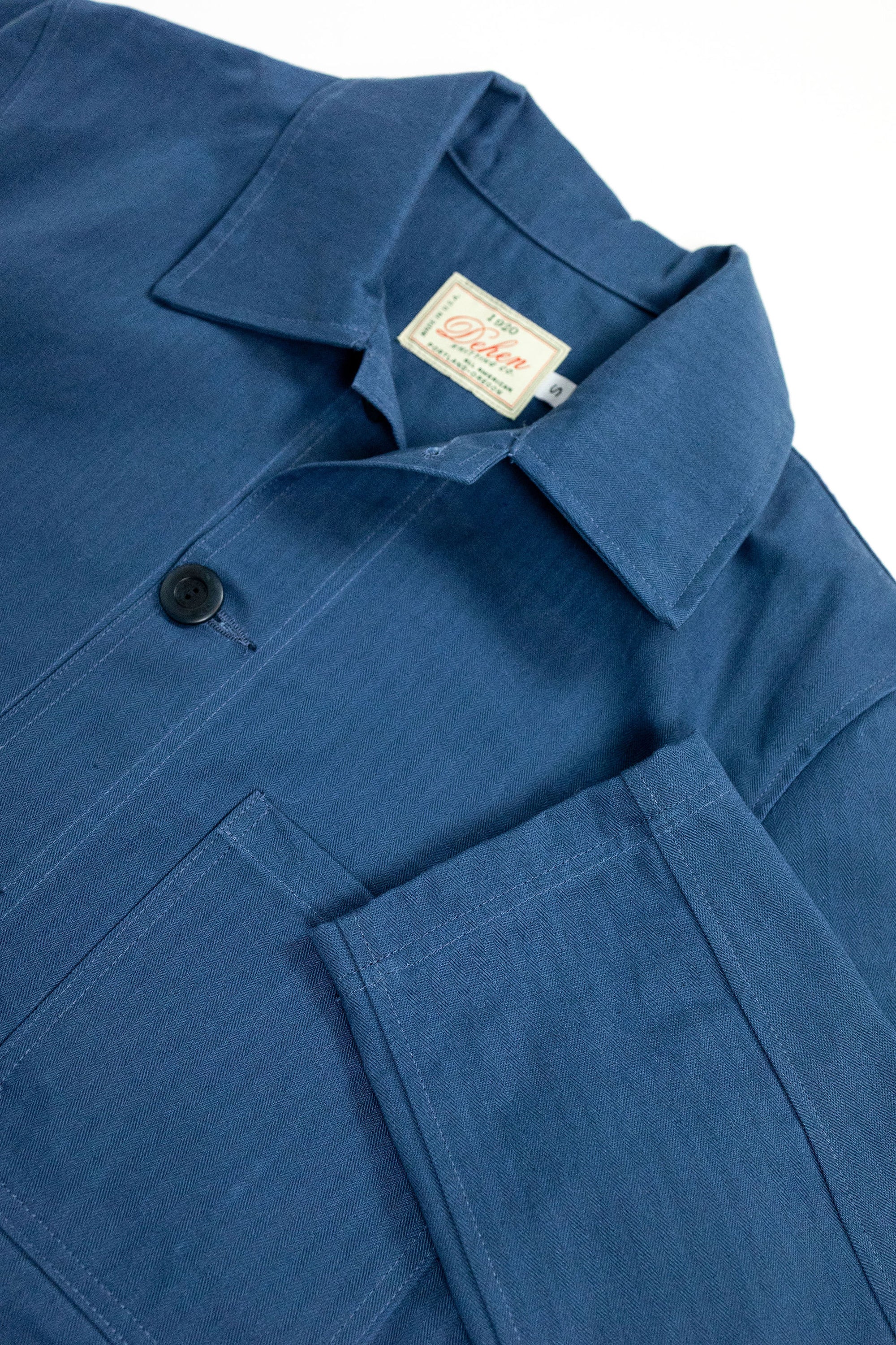 Dehen 1920 Chore Coat - Mock Blue