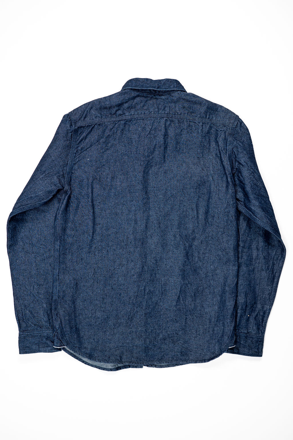 UES 502511 100% Linen Denim Shirt - Denim