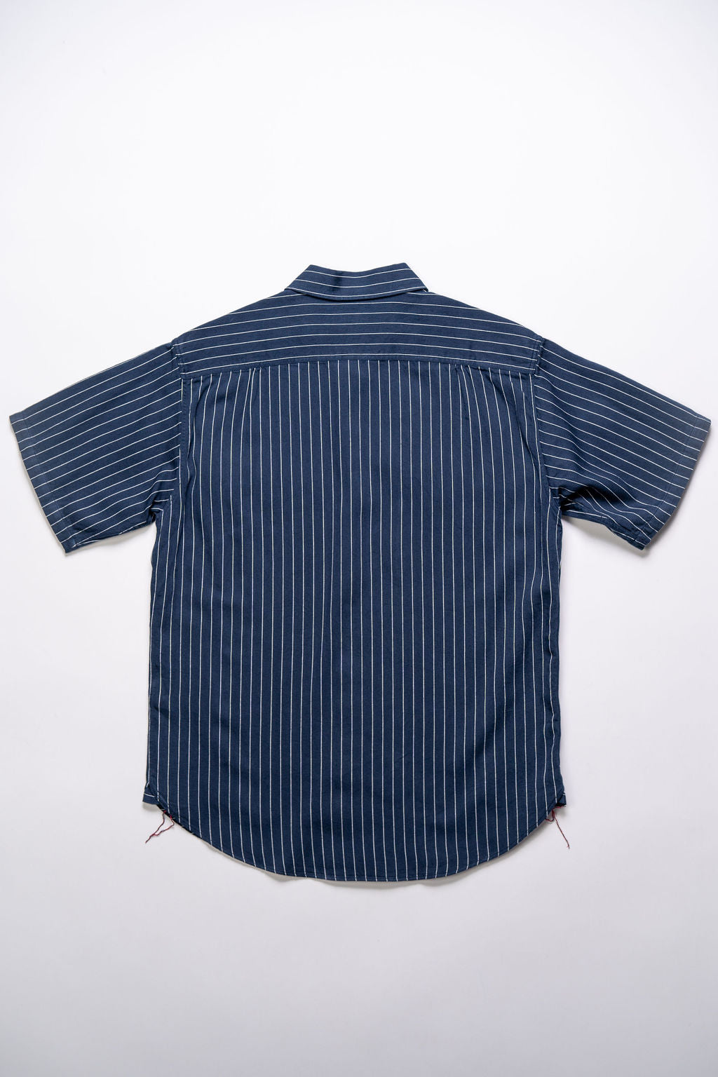 Sugar Cane Coke Stripe Work Shirt - Navy