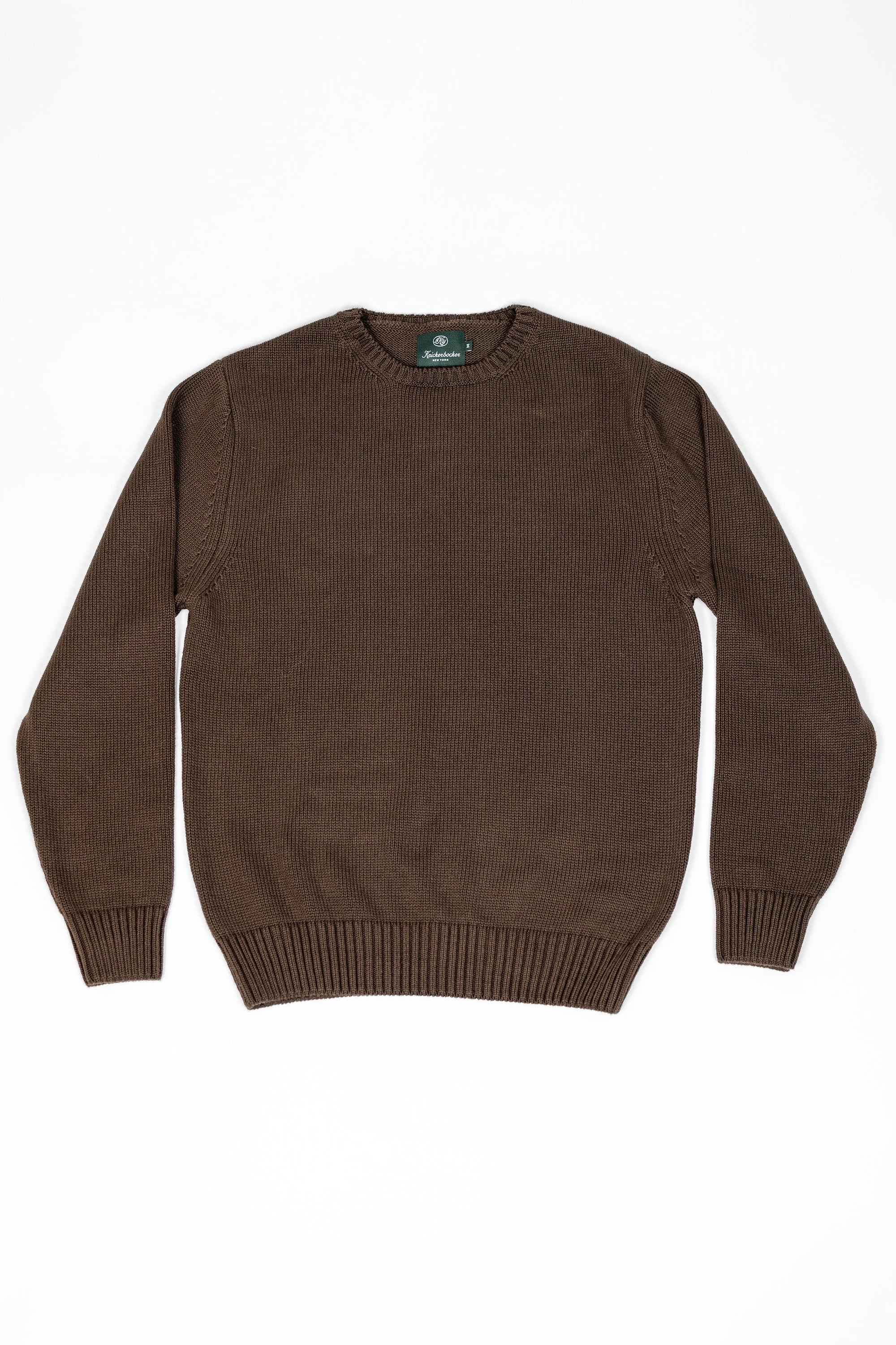 Knickerbocker Ivy Cotton Sweater - Brown