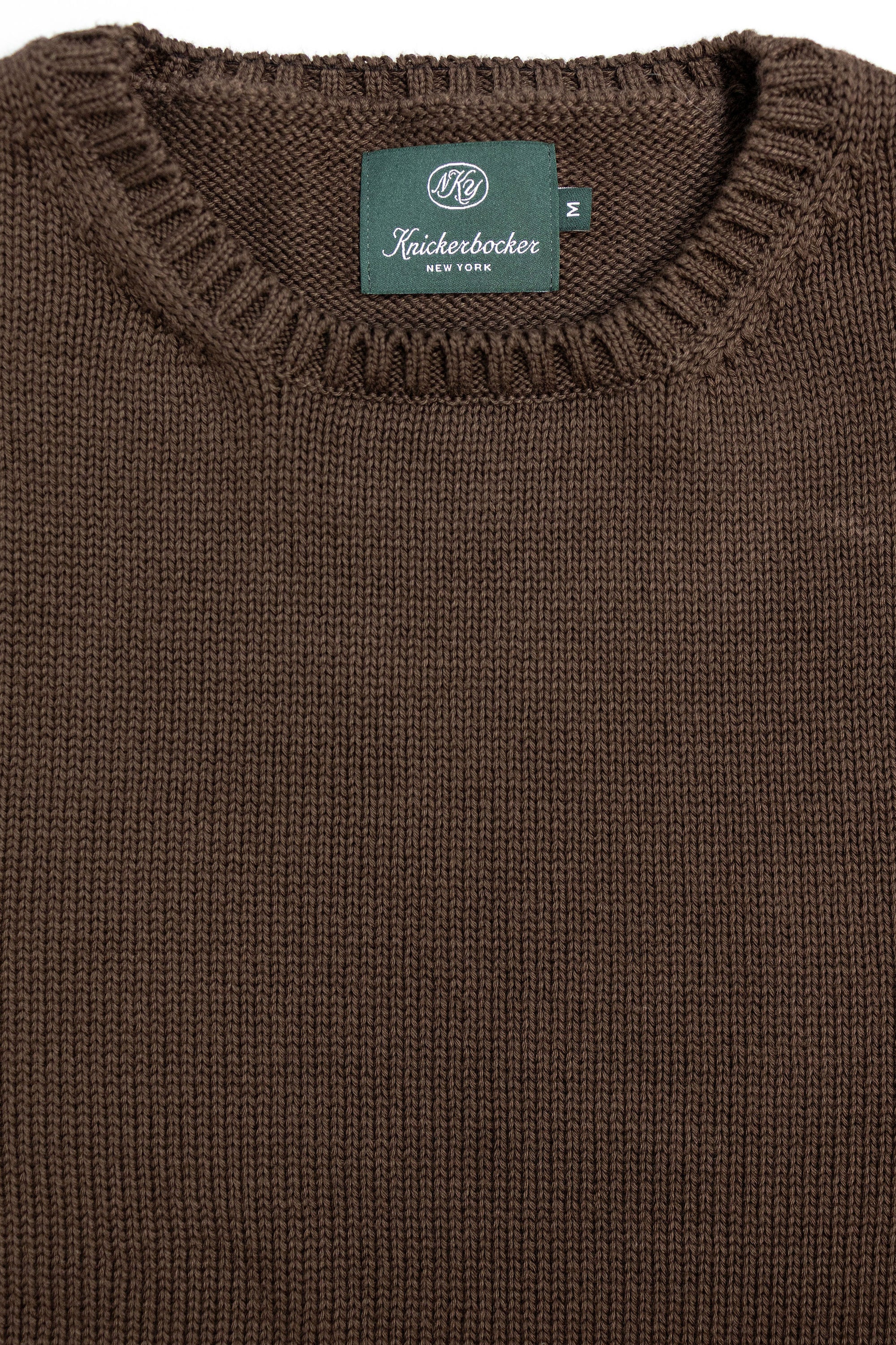 Knickerbocker Ivy Cotton Sweater - Brown