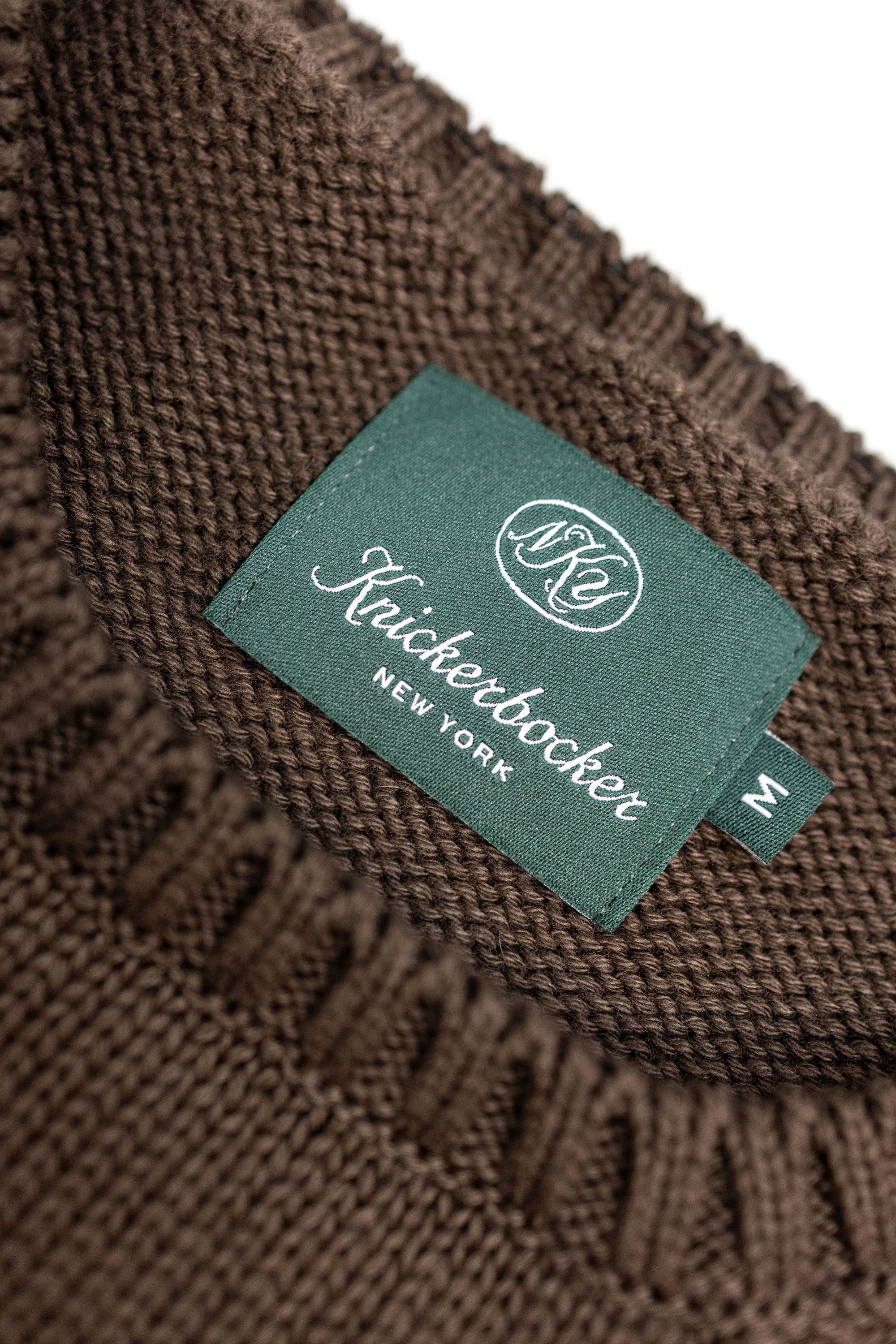 Knickerbocker Ivy Cotton Sweater - Brown