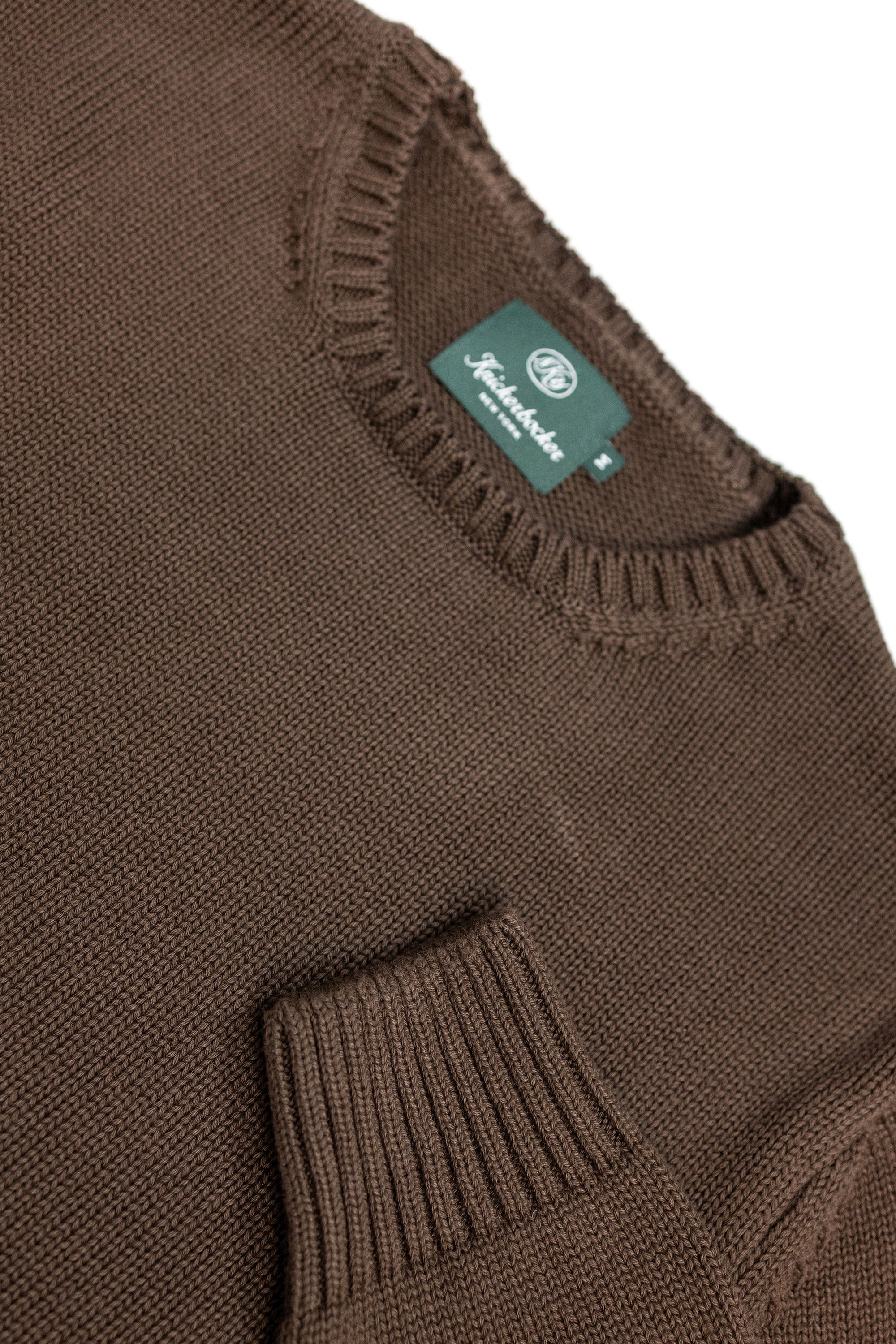 Knickerbocker Ivy Cotton Sweater - Brown