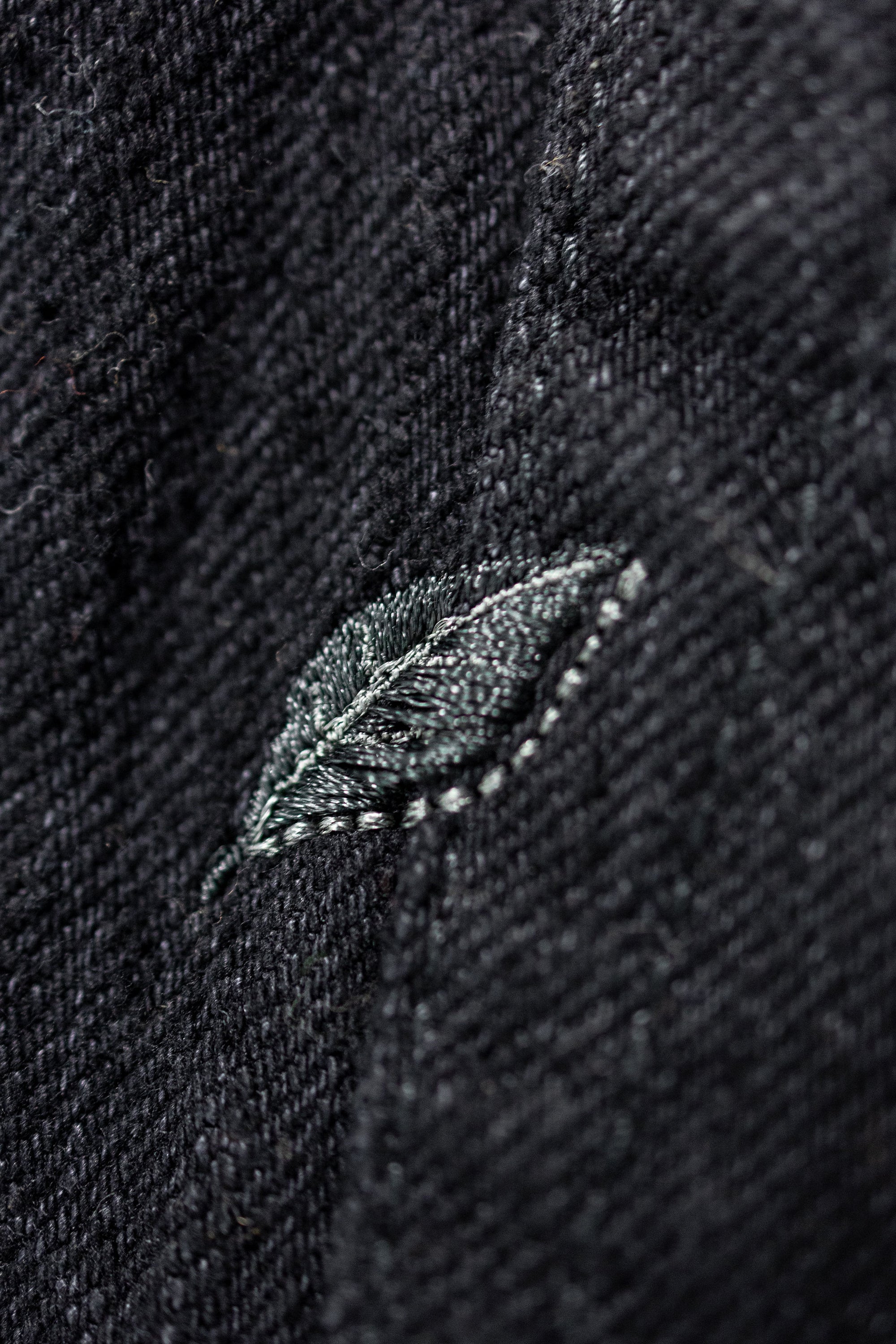 Pure Blue Japan XX-003-BK Regular Straight - 14oz Double Black (Washed)
