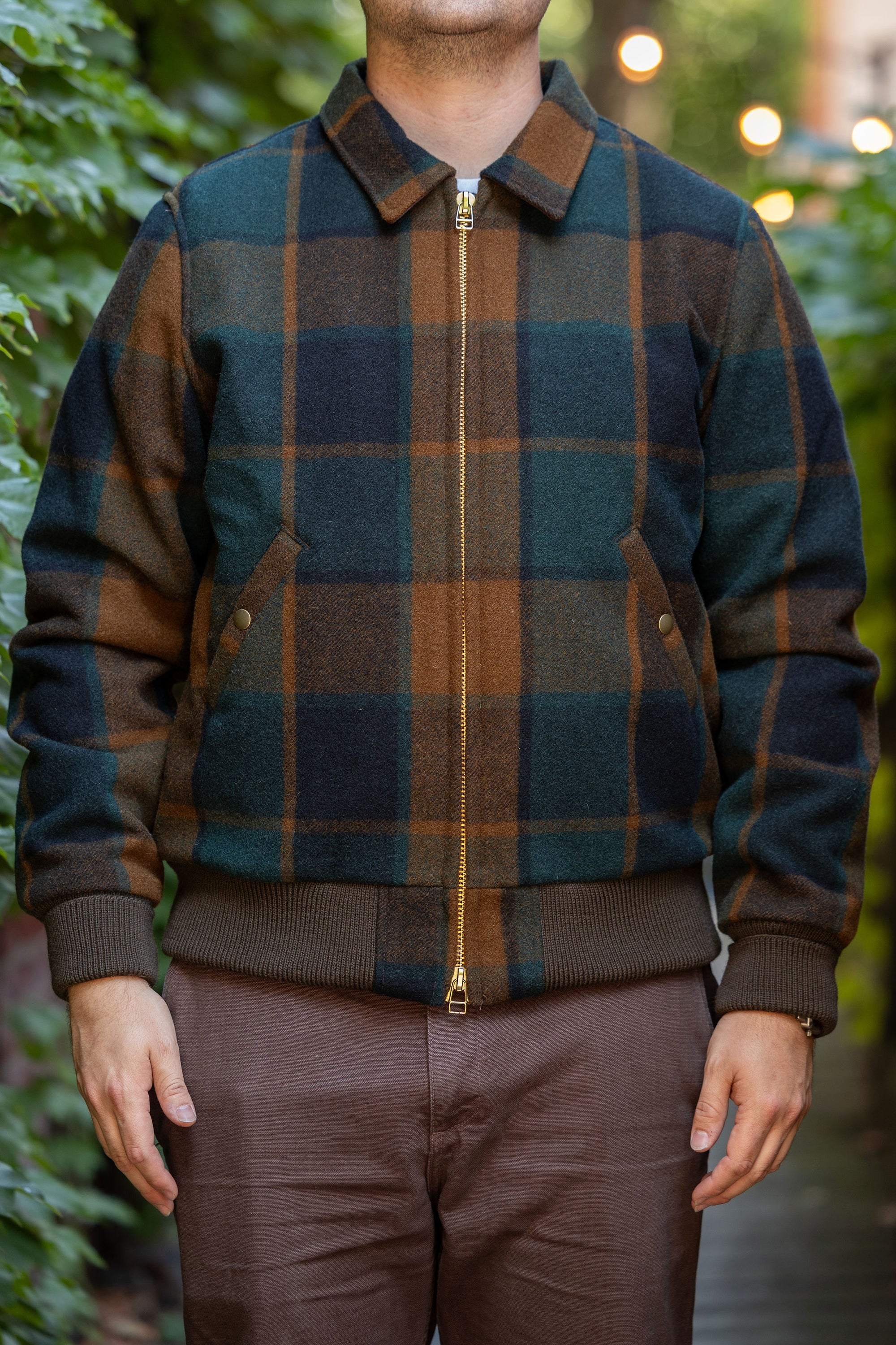 Dehen 1920 Weekender Jacket - Oregon Plaid Wool