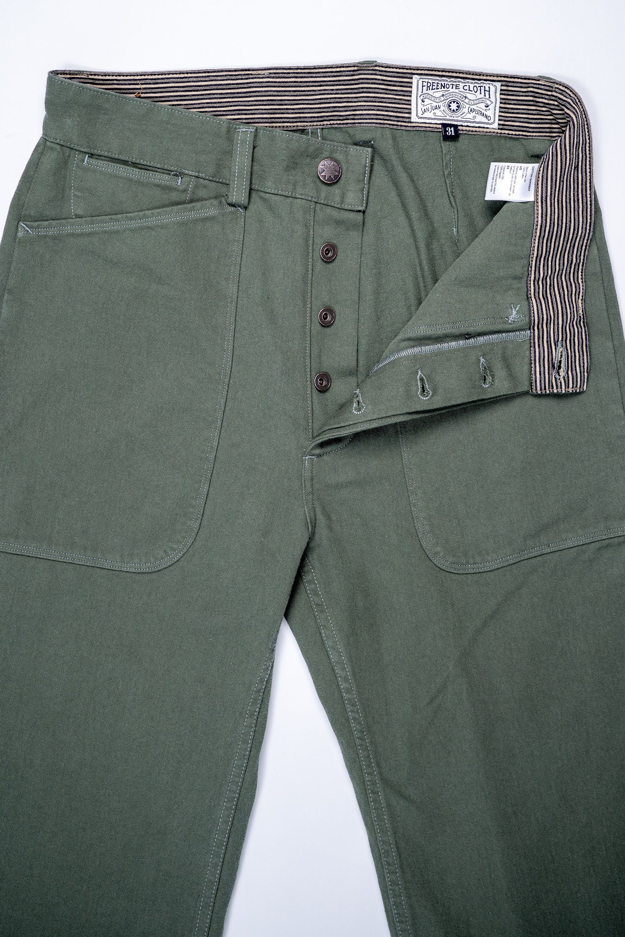 Freenote Cloth Vagabond - Olive