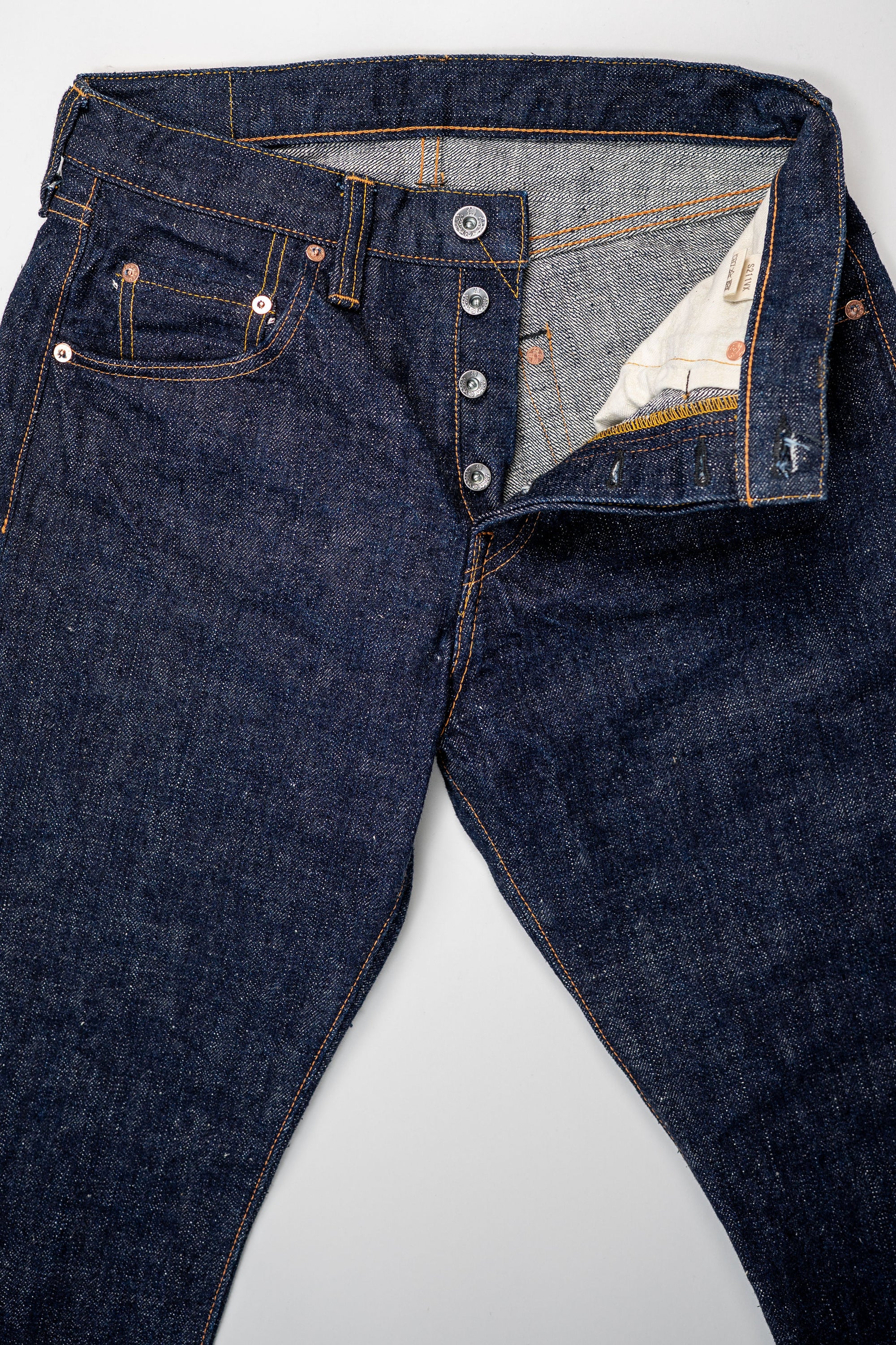 Samurai S211VX Benkei Relaxed Tapered Denim - 17oz Bushido Denim