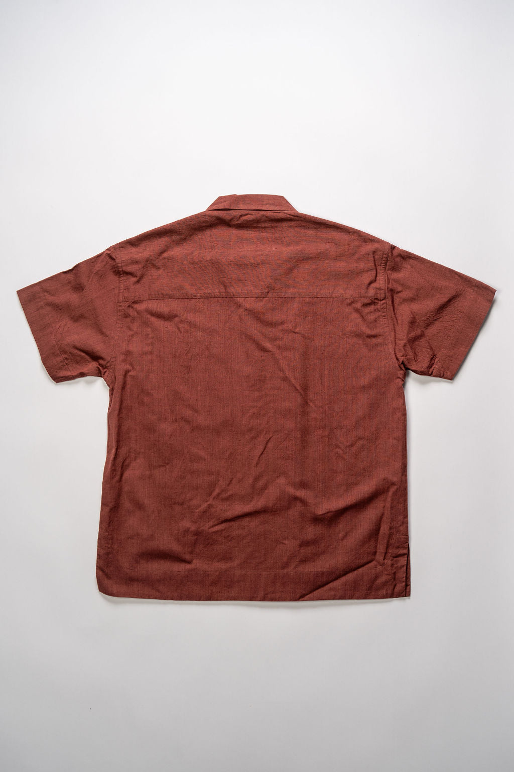 Indi + Ash S/S Lake Camp Shirt - Cutch Brick