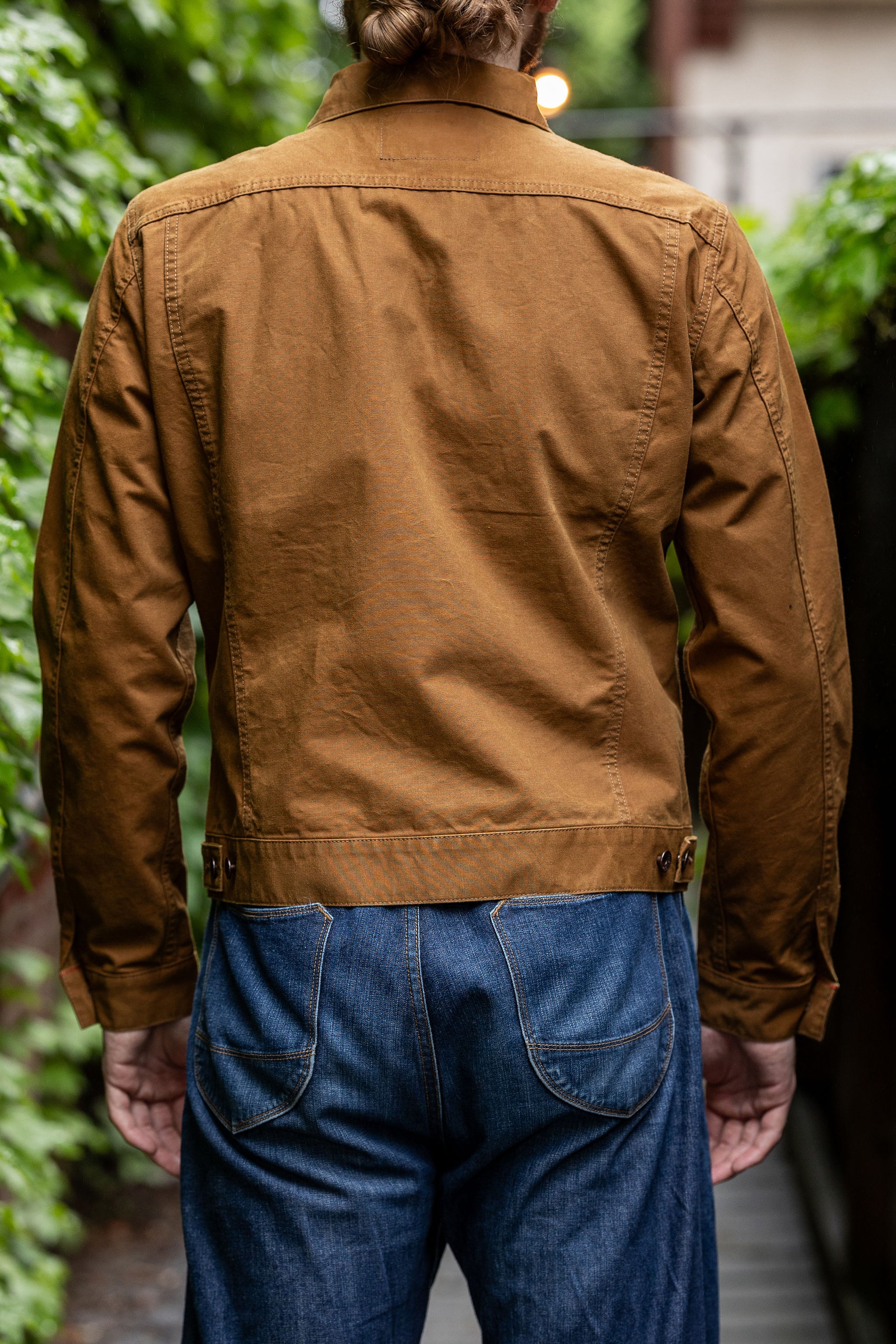 Iron Heart IHJ-147-BRN 9oz Canvas Type III Jacket - Brown