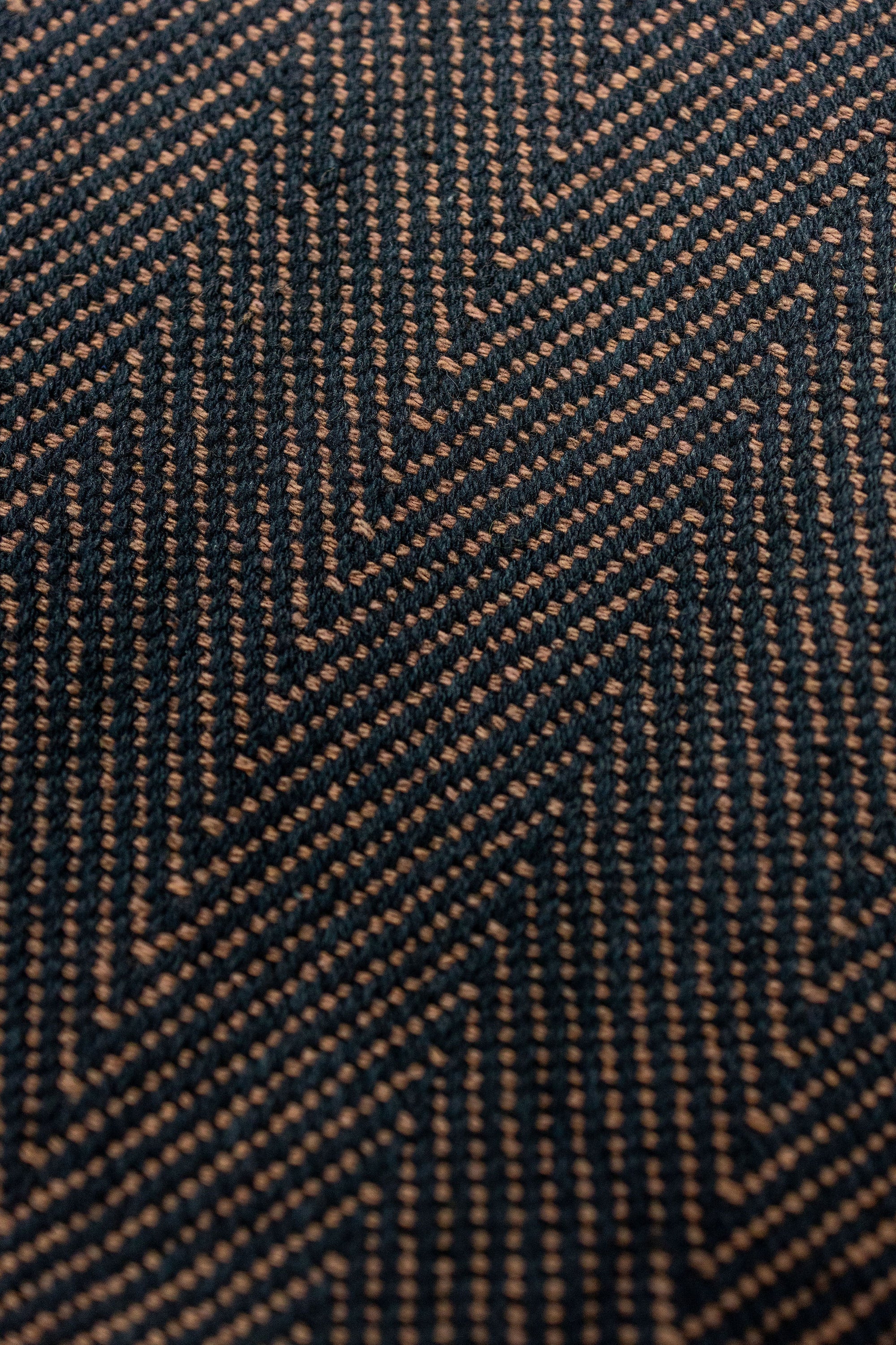 Indi + Ash Isaac Pant - Iron/Cutch Brick Handspun Herringbone