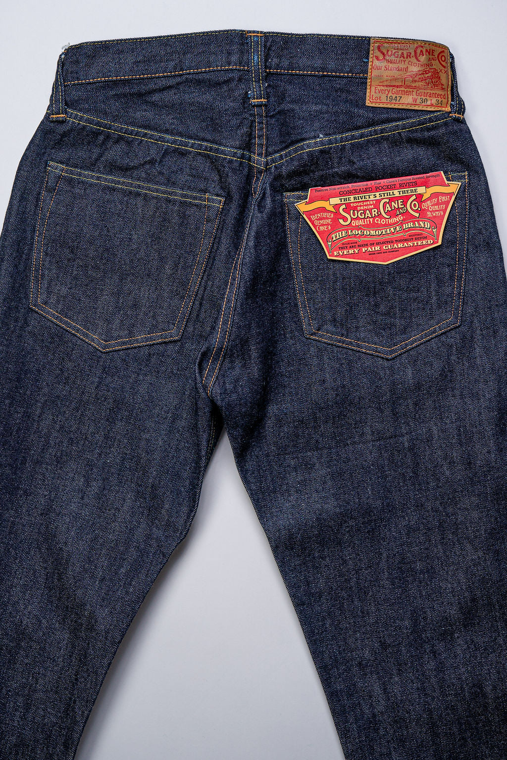 Sugar Cane 1947 Straight Leg - One Wash Japanese Selvedge Denim