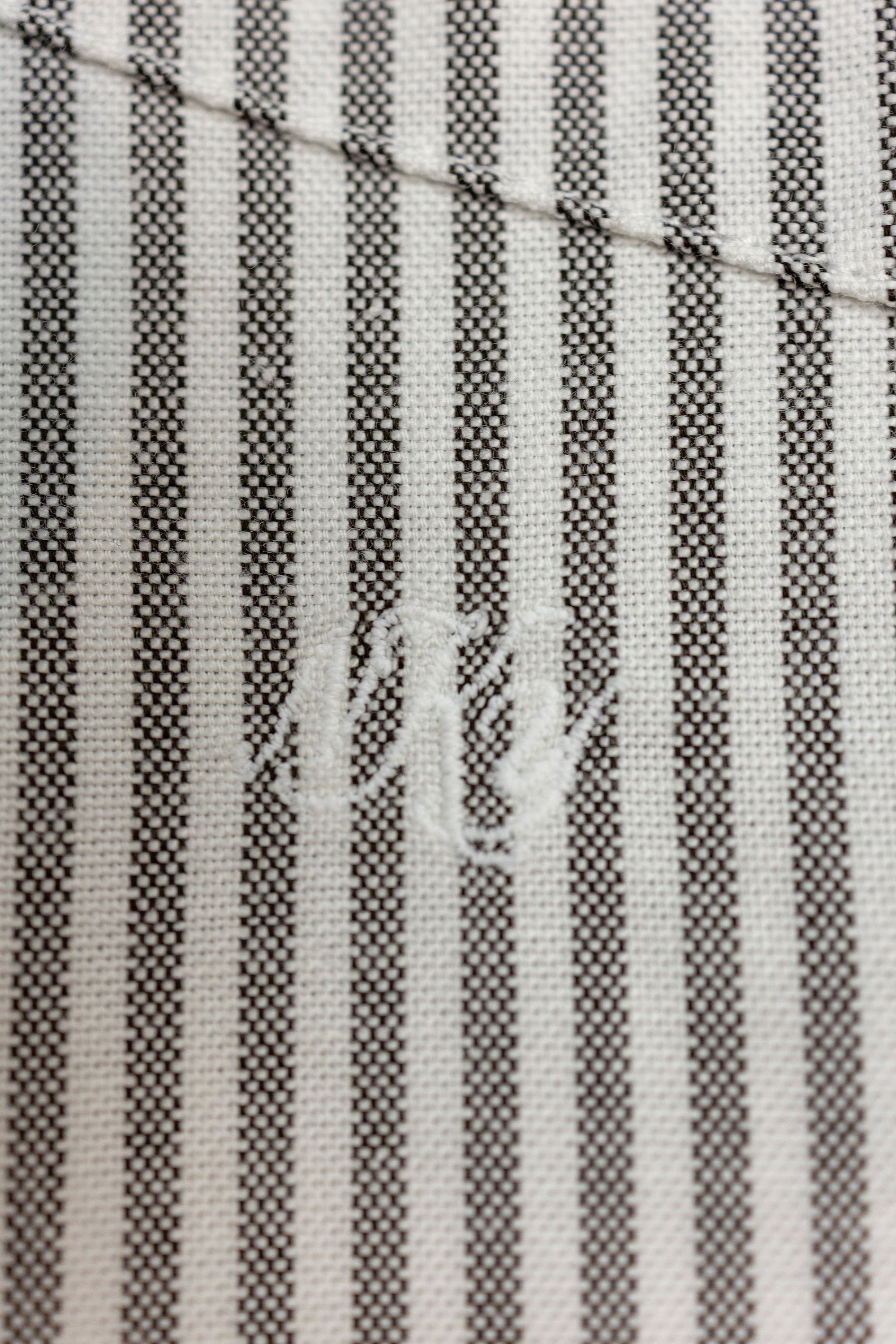 Knickerbocker "Beefy" Cotton Oxford - Brown Stripe