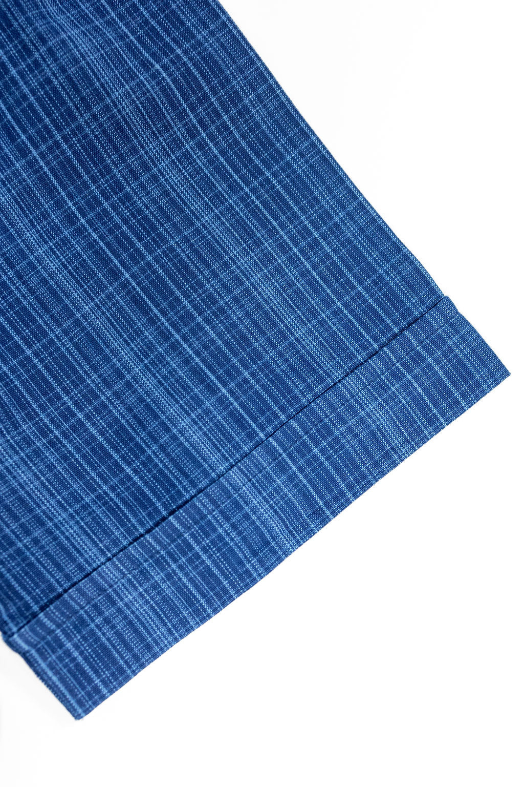 3sixteen Vacation Shirt - Indigo Microcheck
