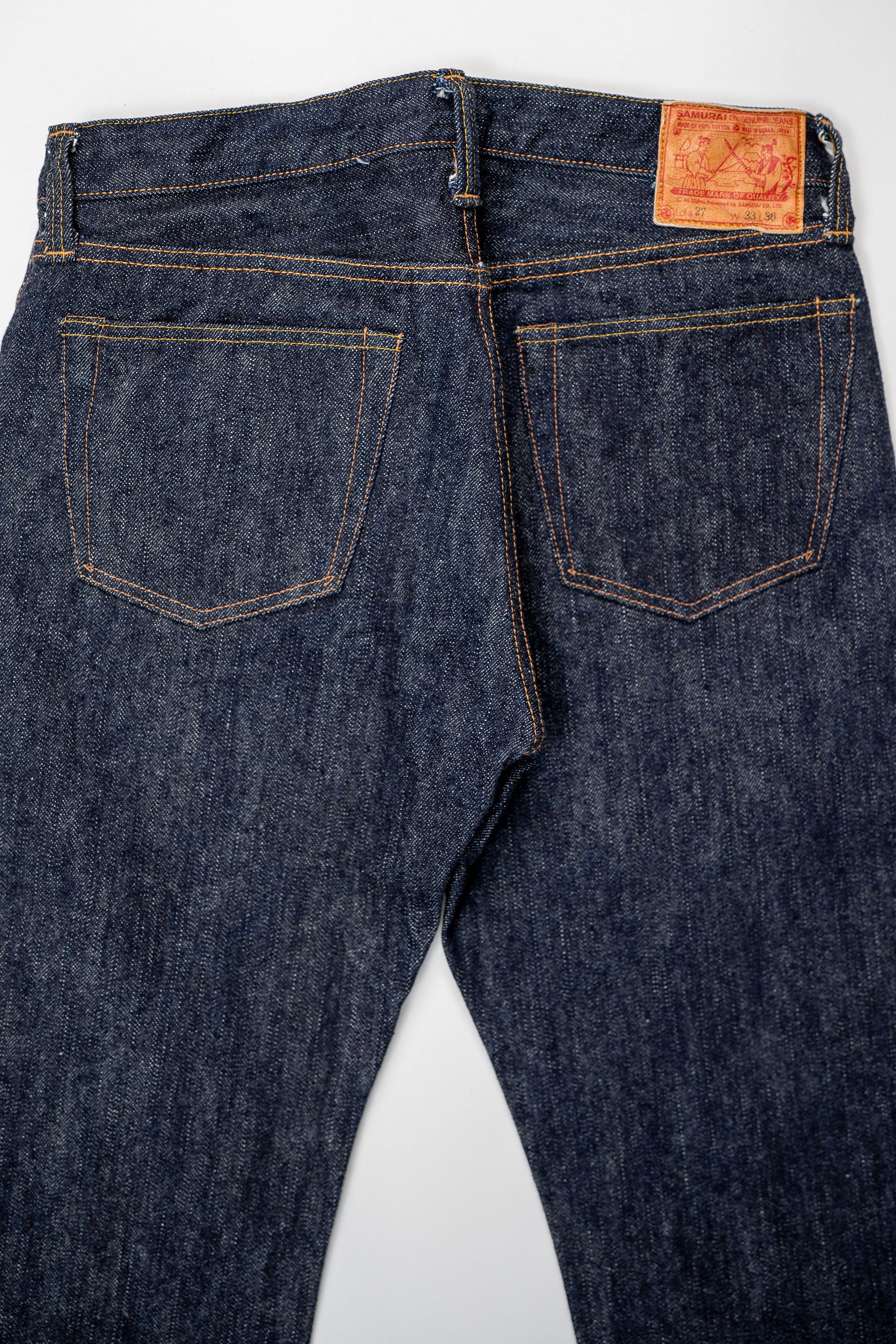 Samurai S710XX19ozII 19oz Kiwami Selvedge Denim - Mid Rise Slim Straight Tapered