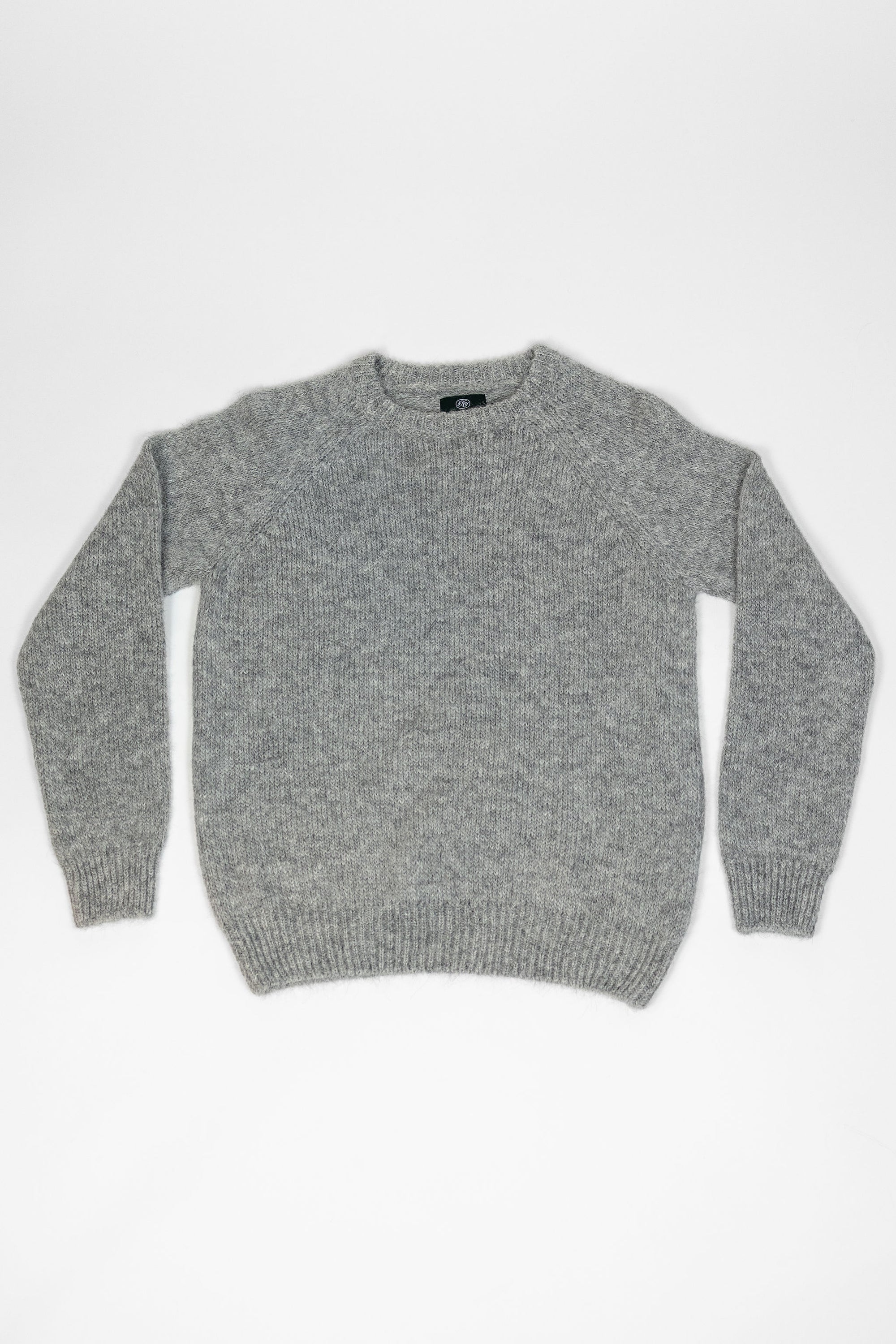 Knickerbocker Bud Alpaca Sweater - Fog Grey
