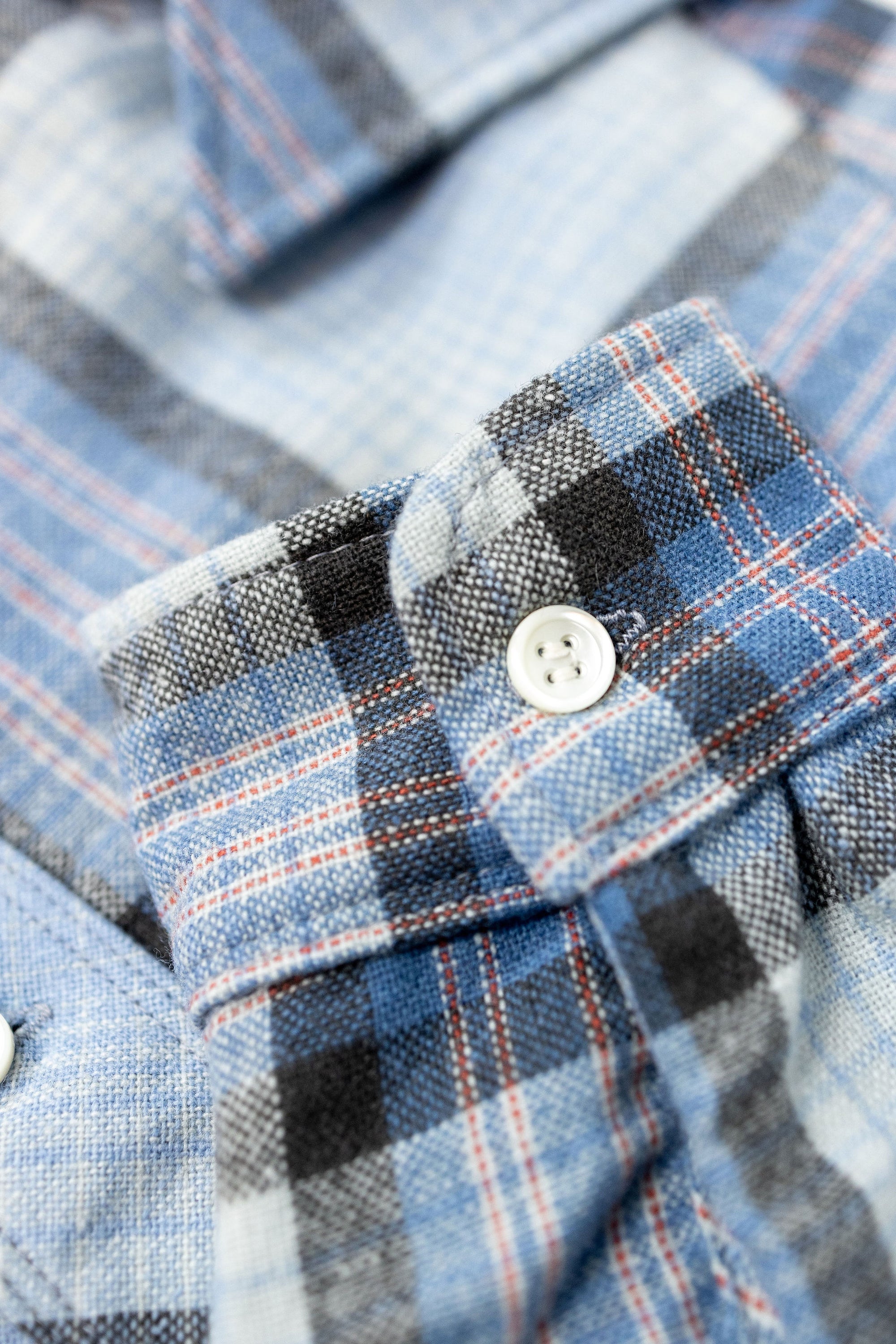 Freenote Cloth Benson - Concord Blue Wool