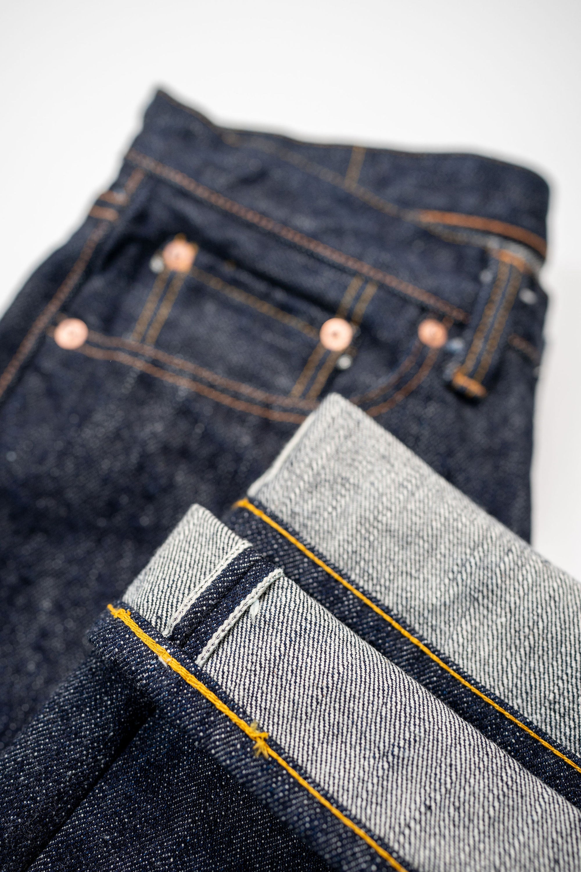 Samurai S710XX19ozII 19oz Kiwami Selvedge Denim - Mid Rise Slim Straight Tapered