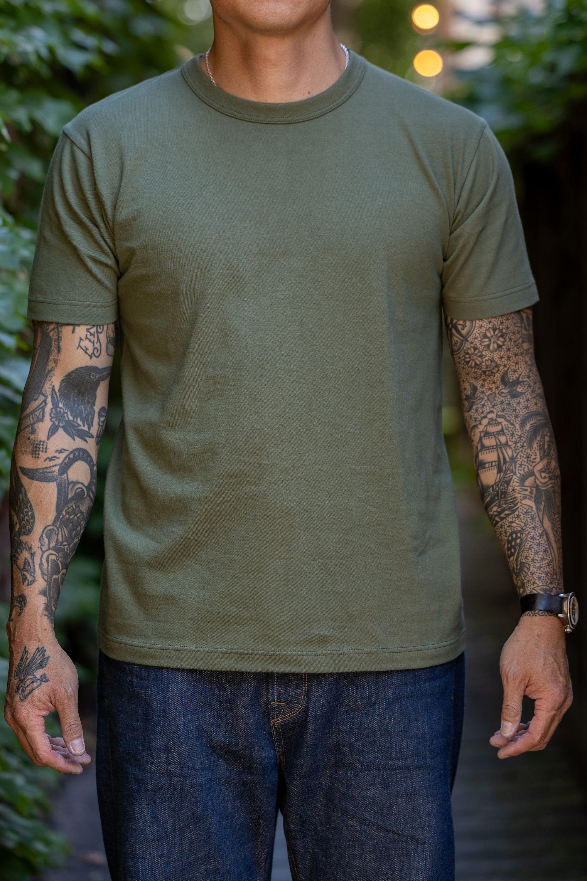 Buzz Rickson's BR78960 Package T-Shirt Goverment Issue - Olive