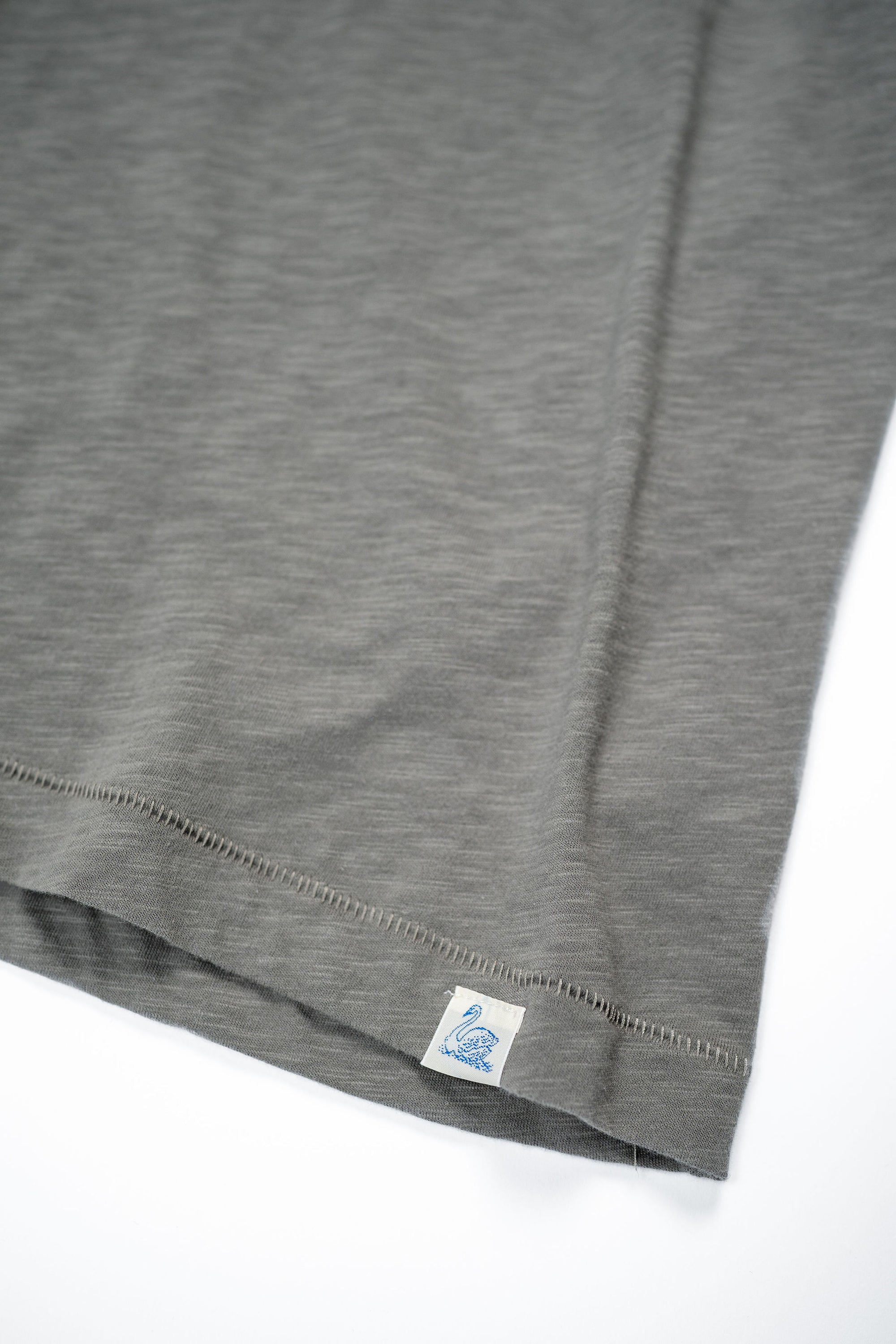 Merz b. Schwanen SCT04 Good Basics 4.9oz Relaxed Fit Pima Slub T-Shirt - Vintage Army