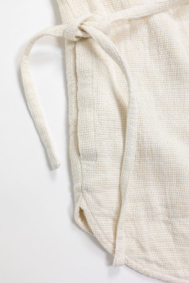 Hansen Garments Roman Loose Cut Eastern Jacket - Off White Gauze