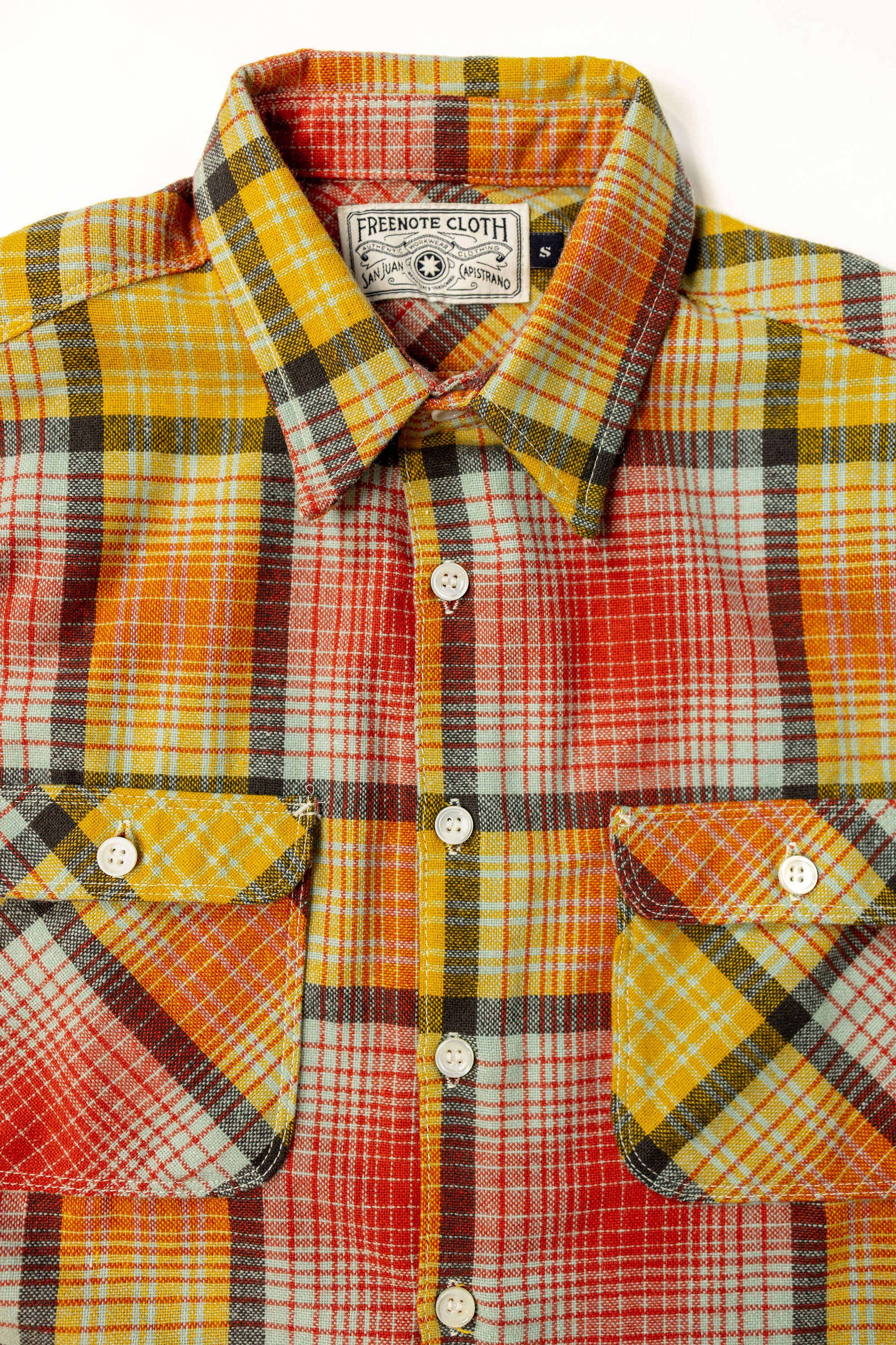 Freenote Cloth Benson - Palomar Yellow Wool