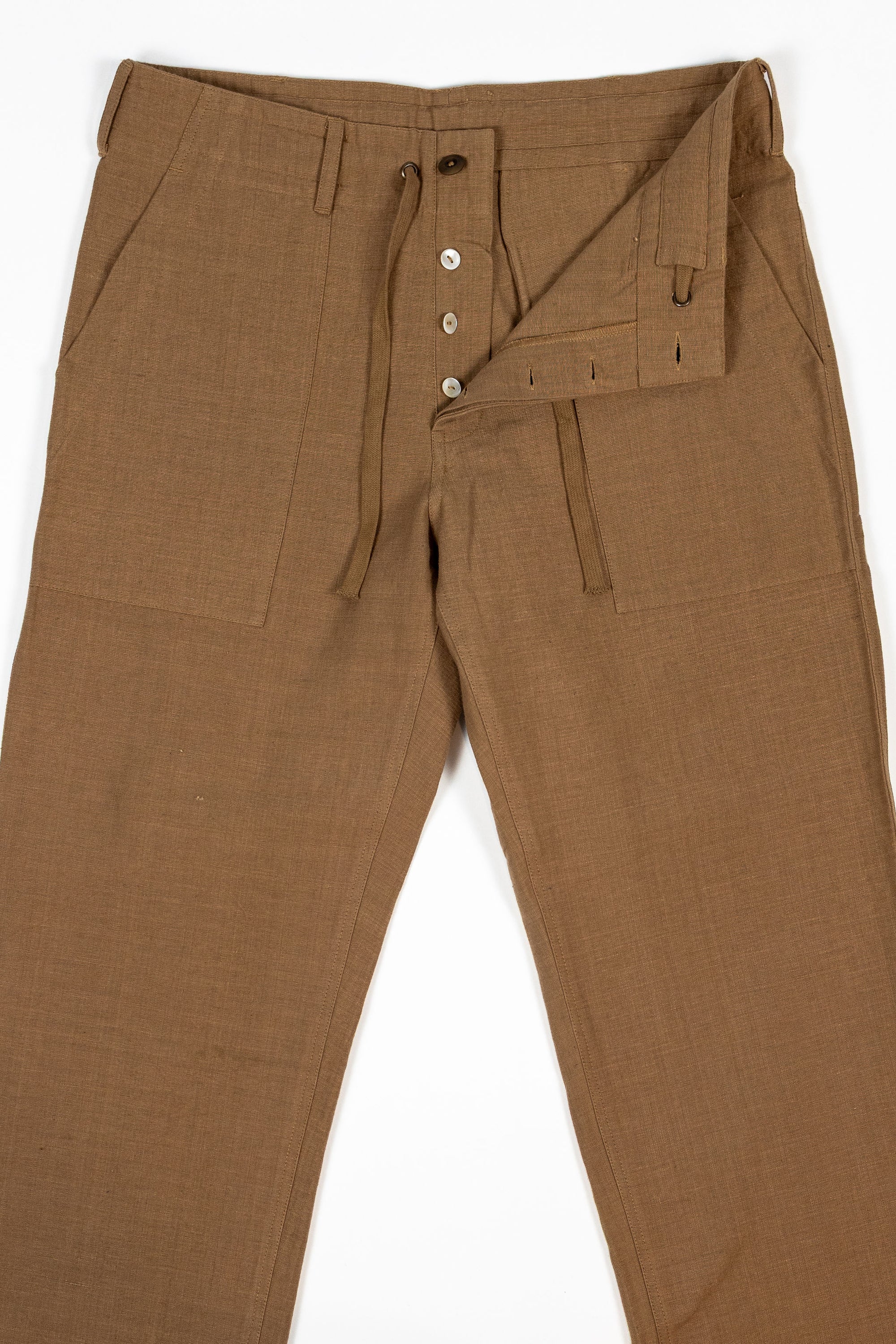 Indi + Ash Obelisk Pant - Handwoven Cutch Denim