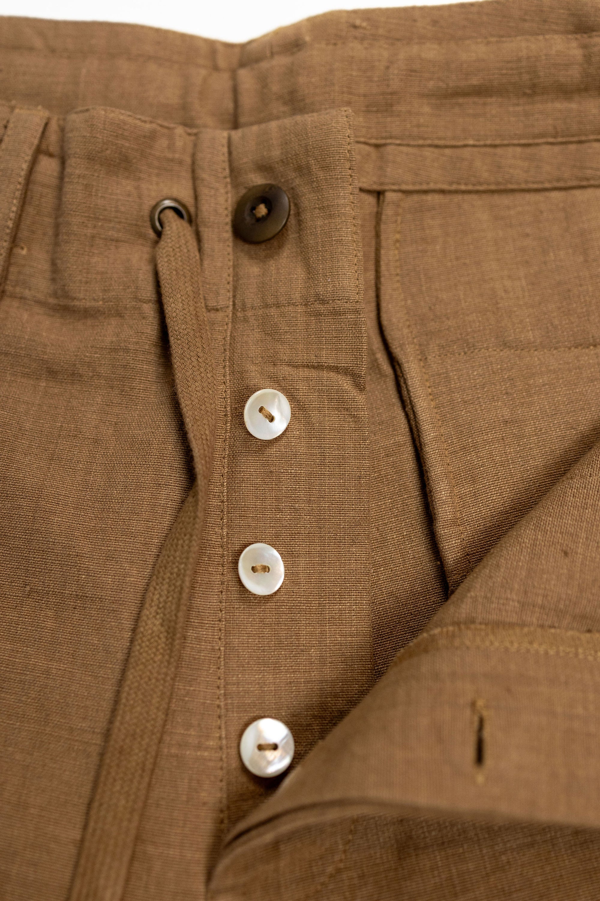 Indi + Ash Obelisk Pant - Handwoven Cutch Denim