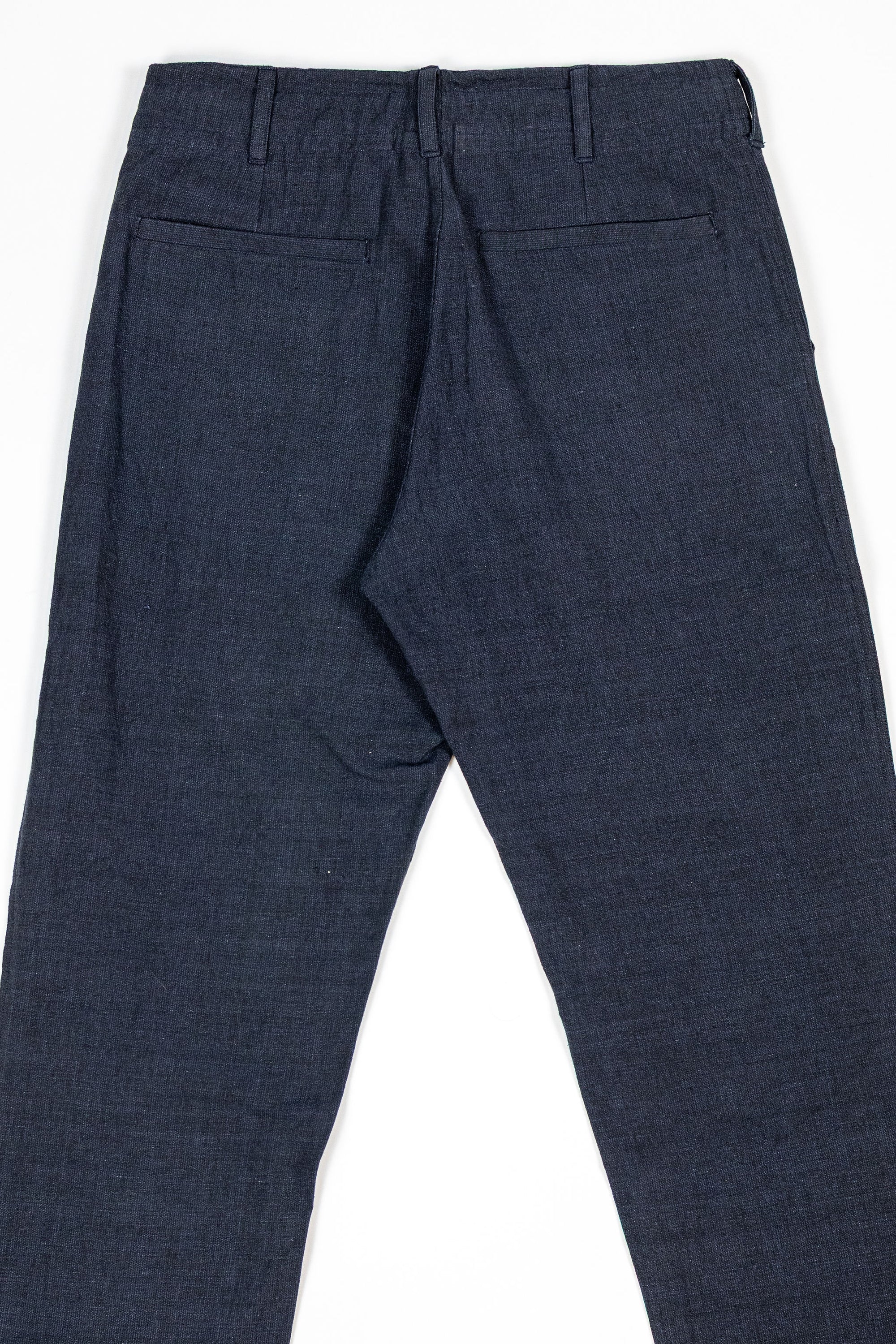 Indi + Ash Obelisk Pant - Powerloom Canvas Iron/Indigo
