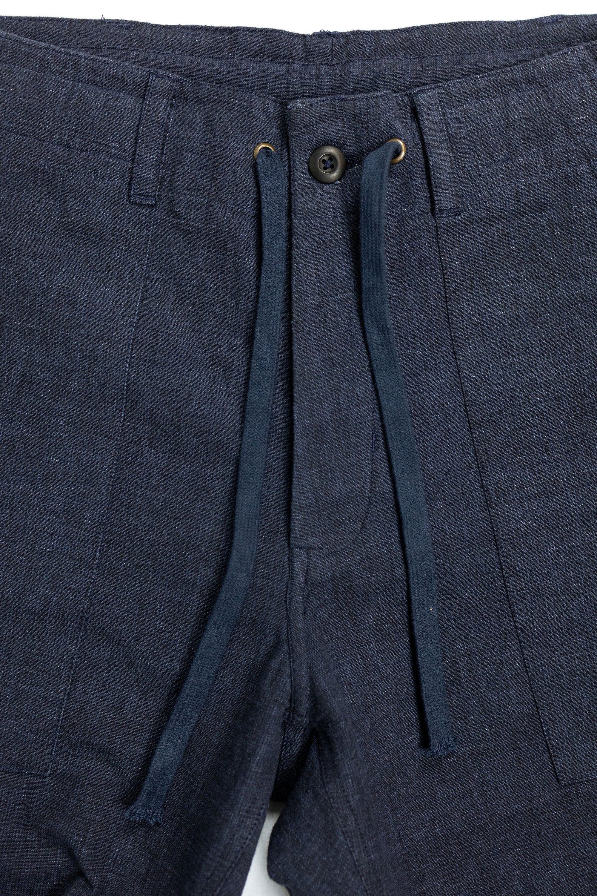 Indi + Ash Obelisk Pant - Powerloom Canvas Iron/Indigo