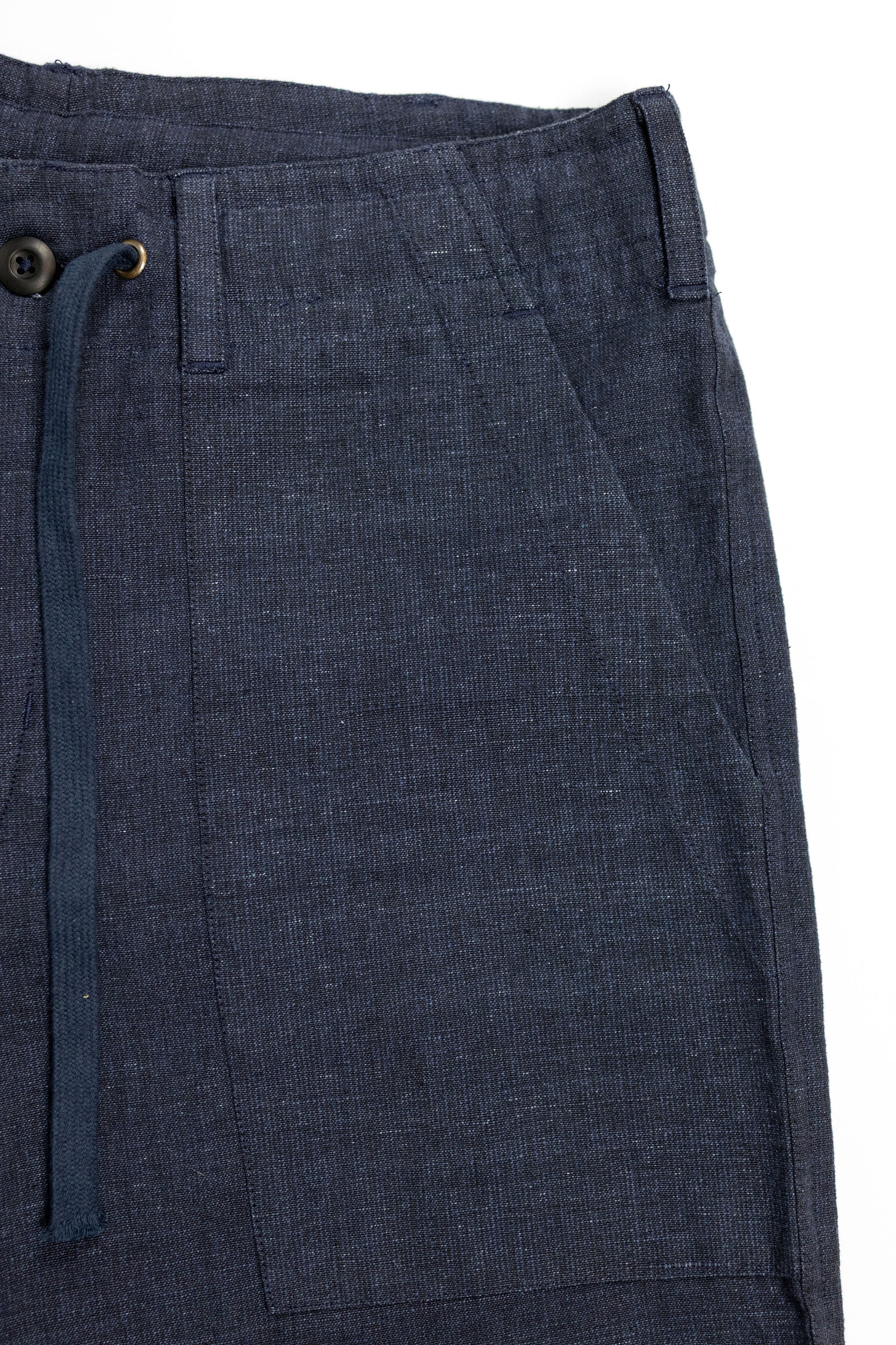 Indi + Ash Obelisk Pant - Powerloom Canvas Iron/Indigo