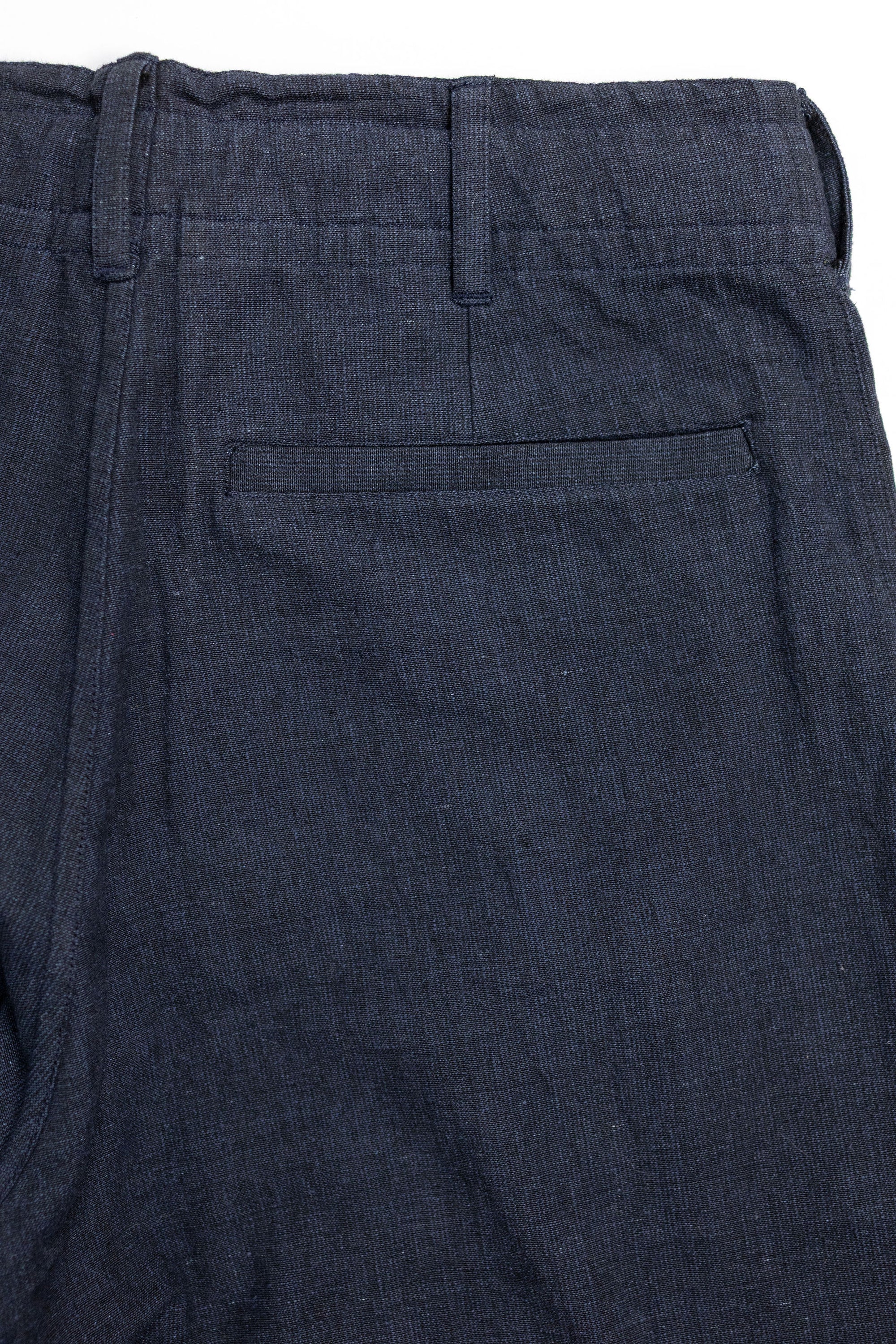 Indi + Ash Obelisk Pant - Powerloom Canvas Iron/Indigo
