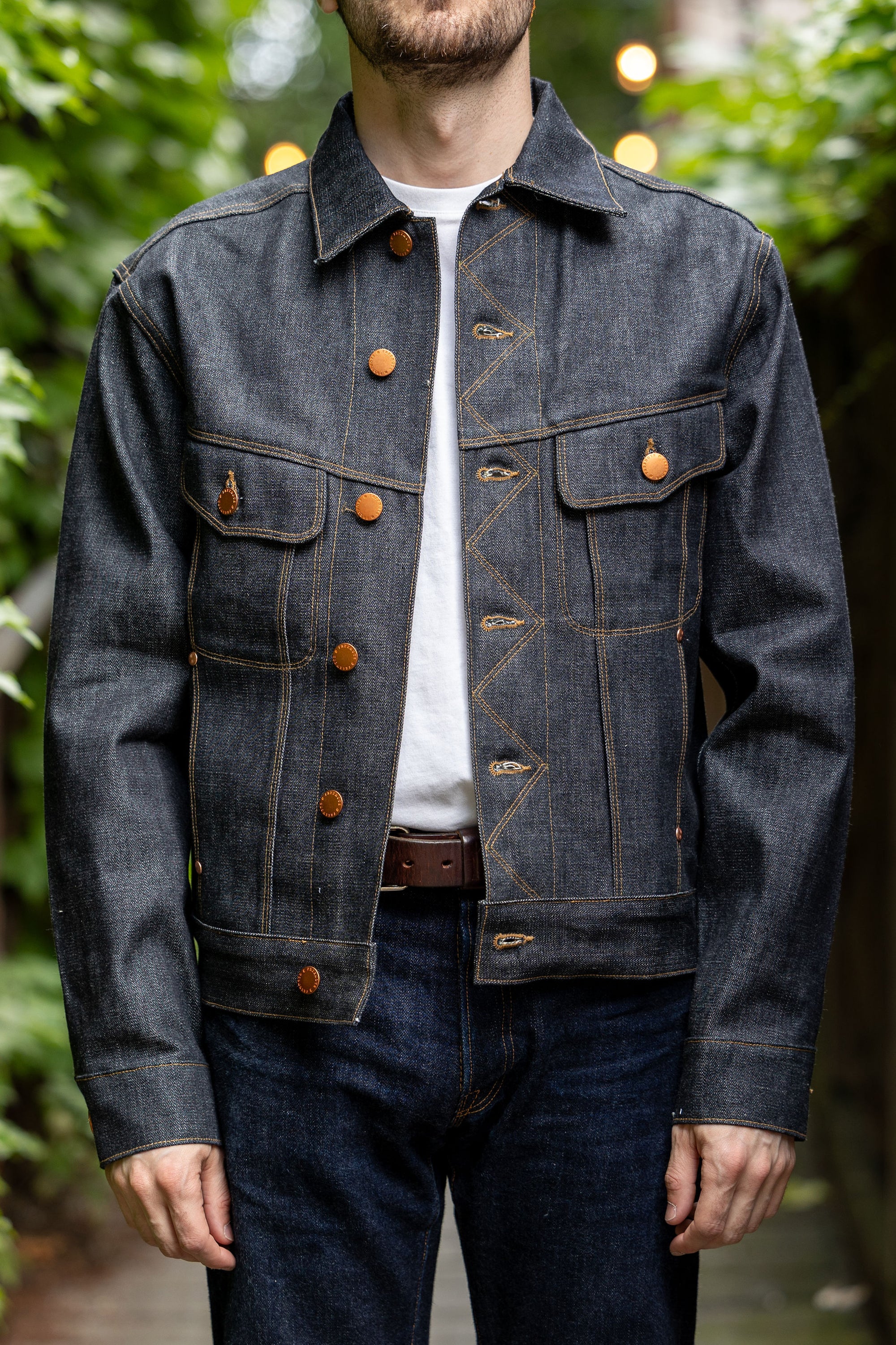 Freenote Cloth High Low Jacket - 14oz Broken Twill