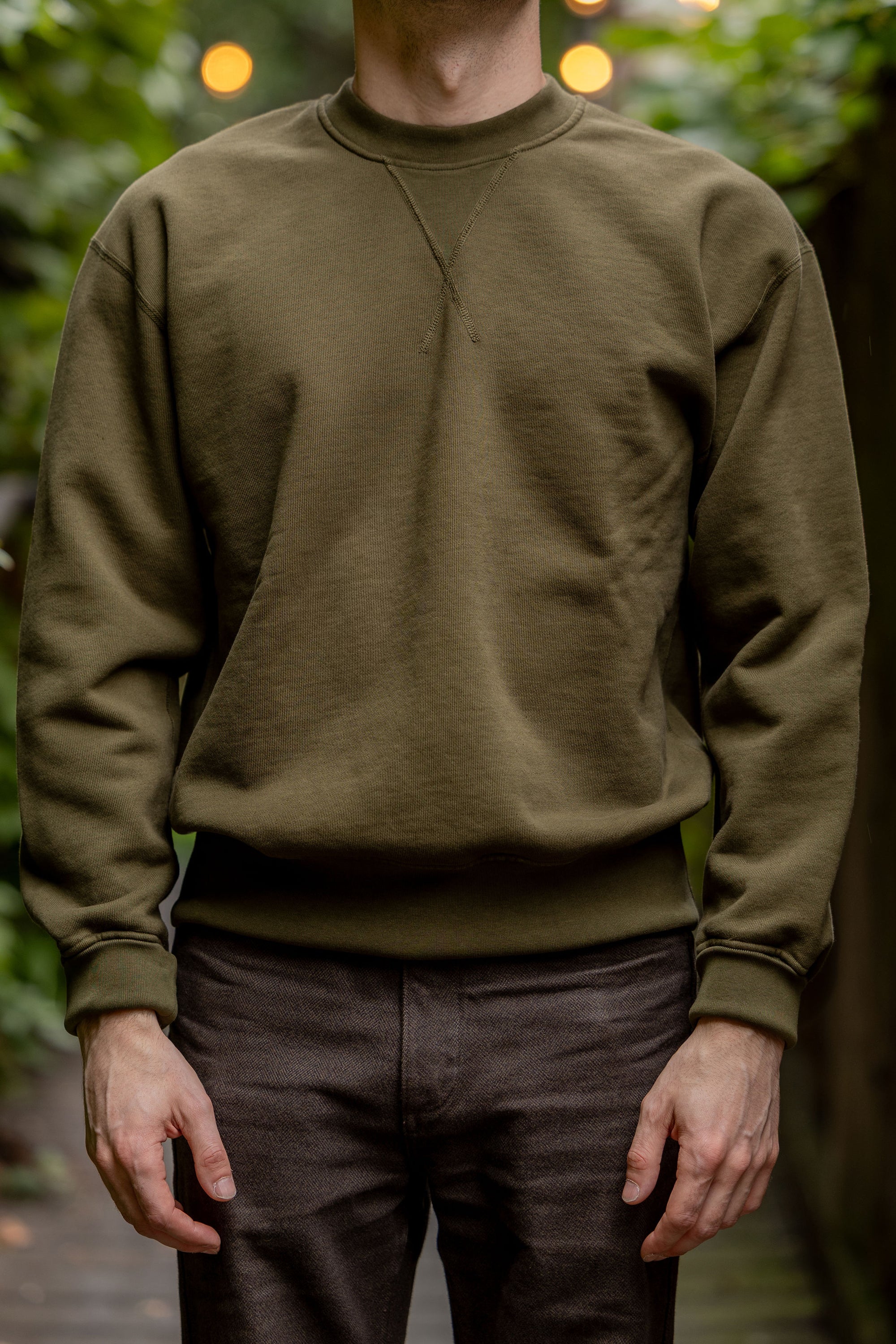 Freenote Cloth Deck Sweatshirt - Olive Drab