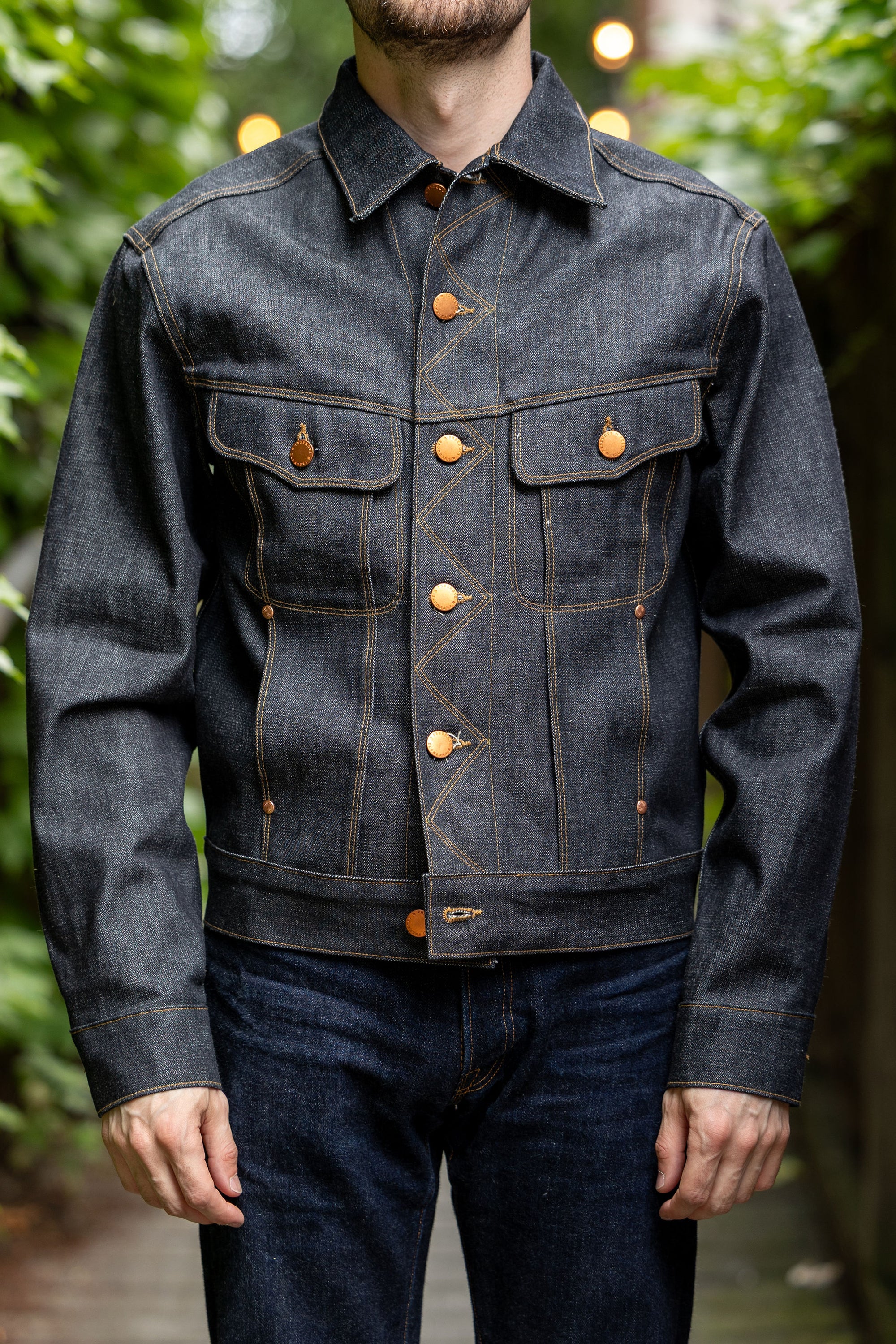 Freenote Cloth High Low Jacket - 14oz Broken Twill