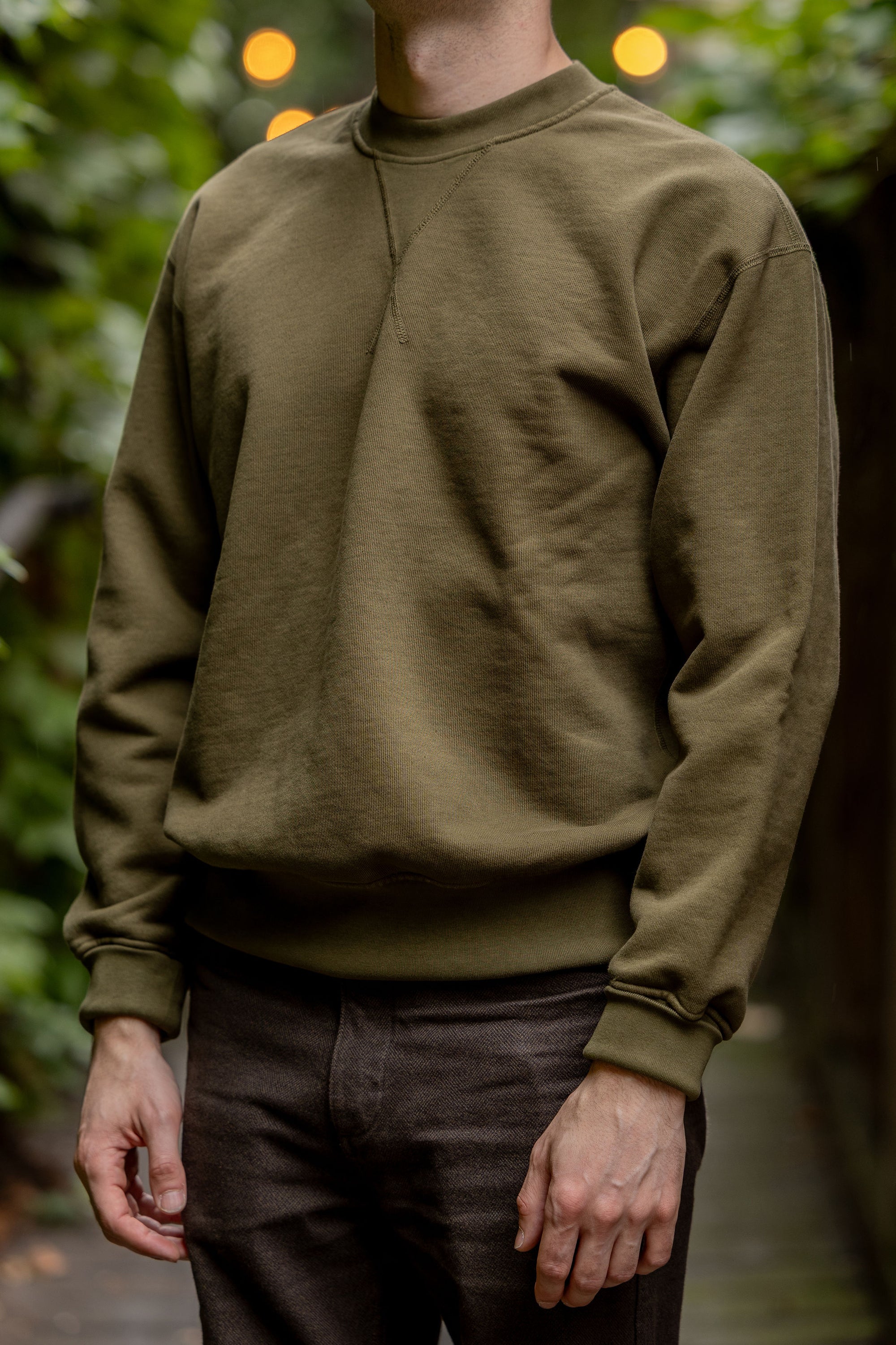 Freenote Cloth Deck Sweatshirt - Olive Drab