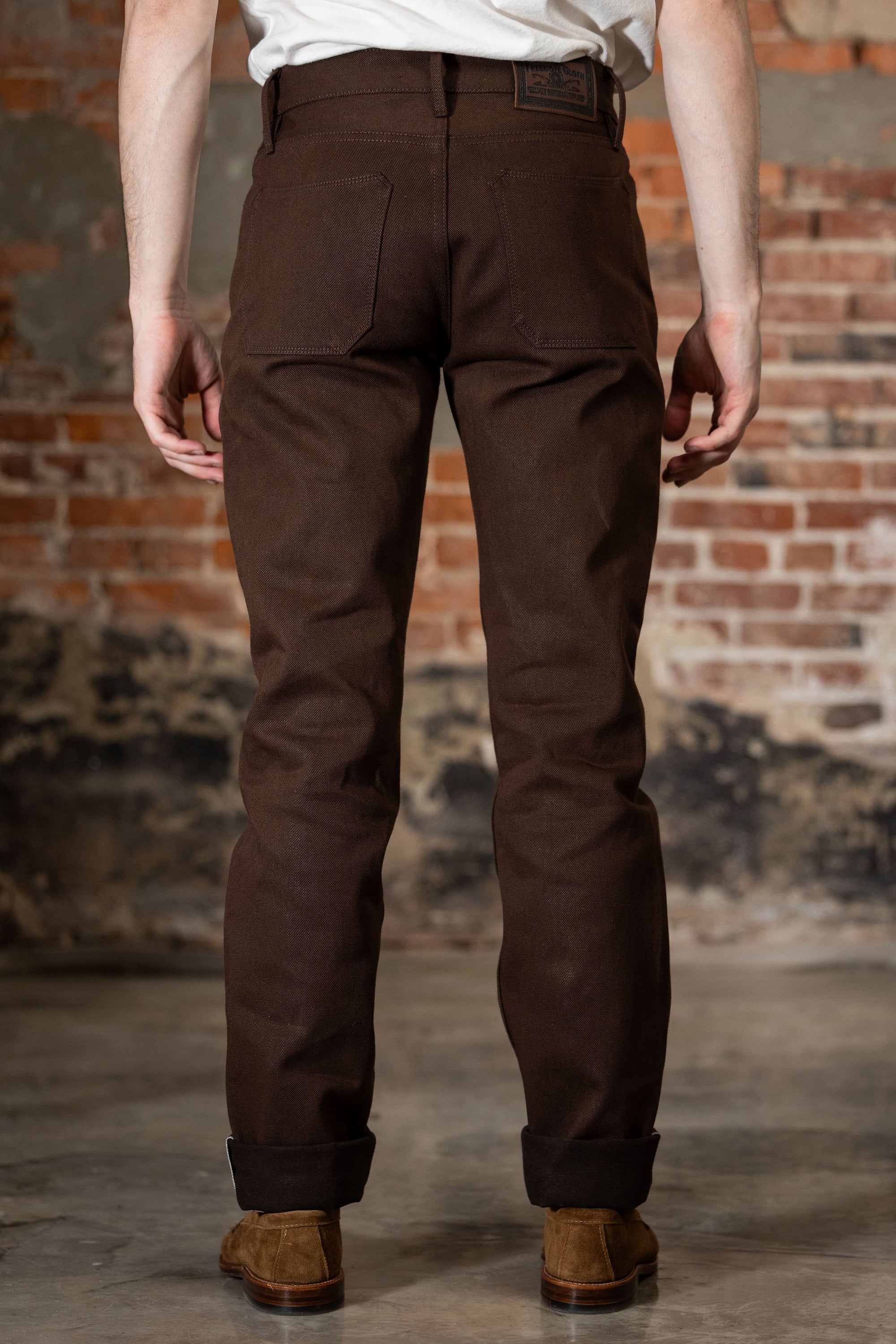 Freenote Cloth Portola - 15oz Dark Brown Denim