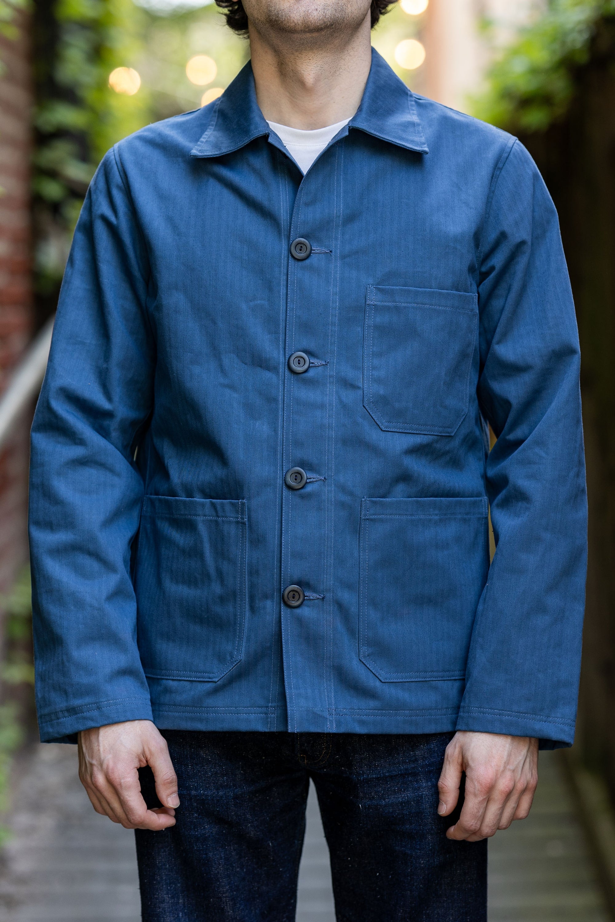 Dehen 1920 Chore Coat - Mock Blue